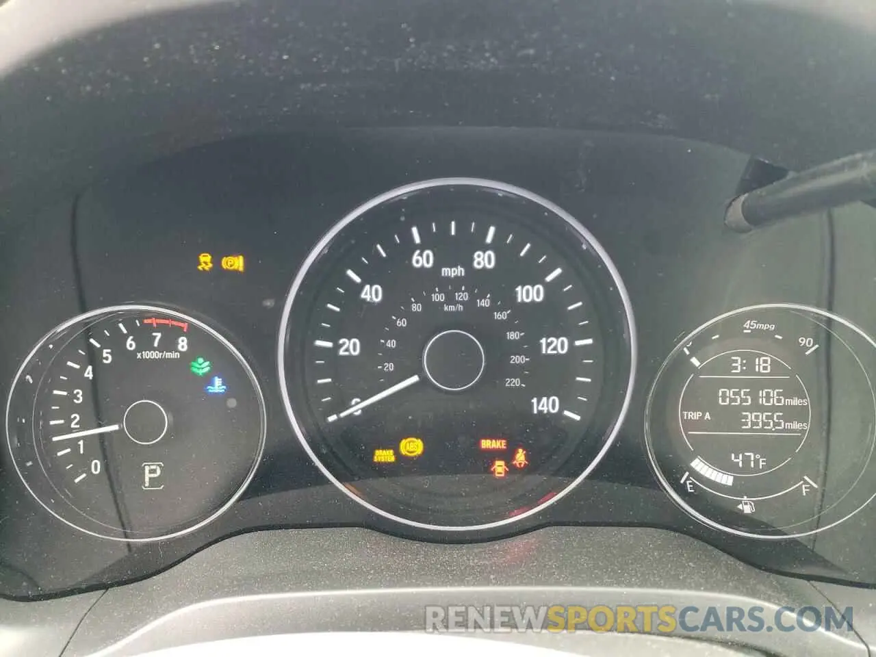 9 Photograph of a damaged car 3CZRU6H19KG716240 HONDA HR-V 2019