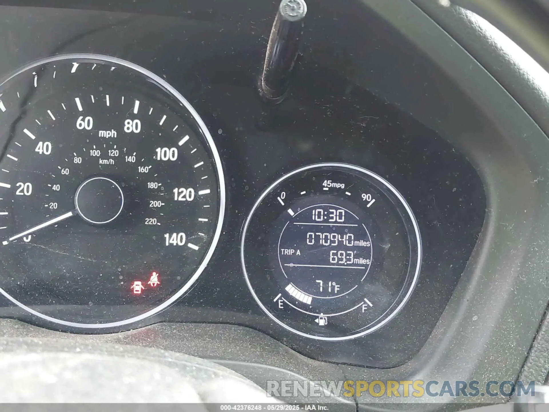 15 Photograph of a damaged car 3CZRU6H19KG719476 HONDA HR-V 2019