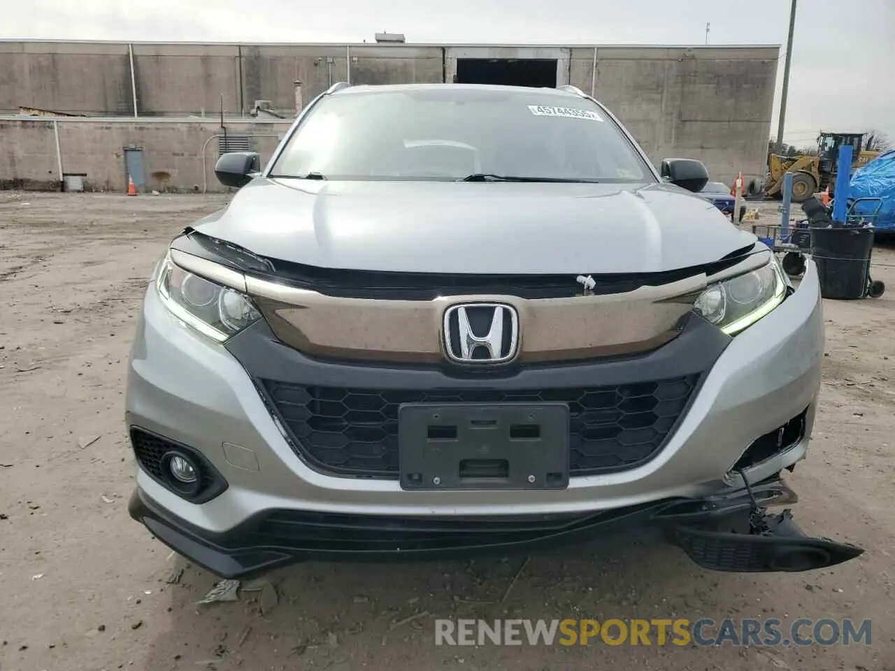 5 Photograph of a damaged car 3CZRU6H1XKG709197 HONDA HR-V 2019