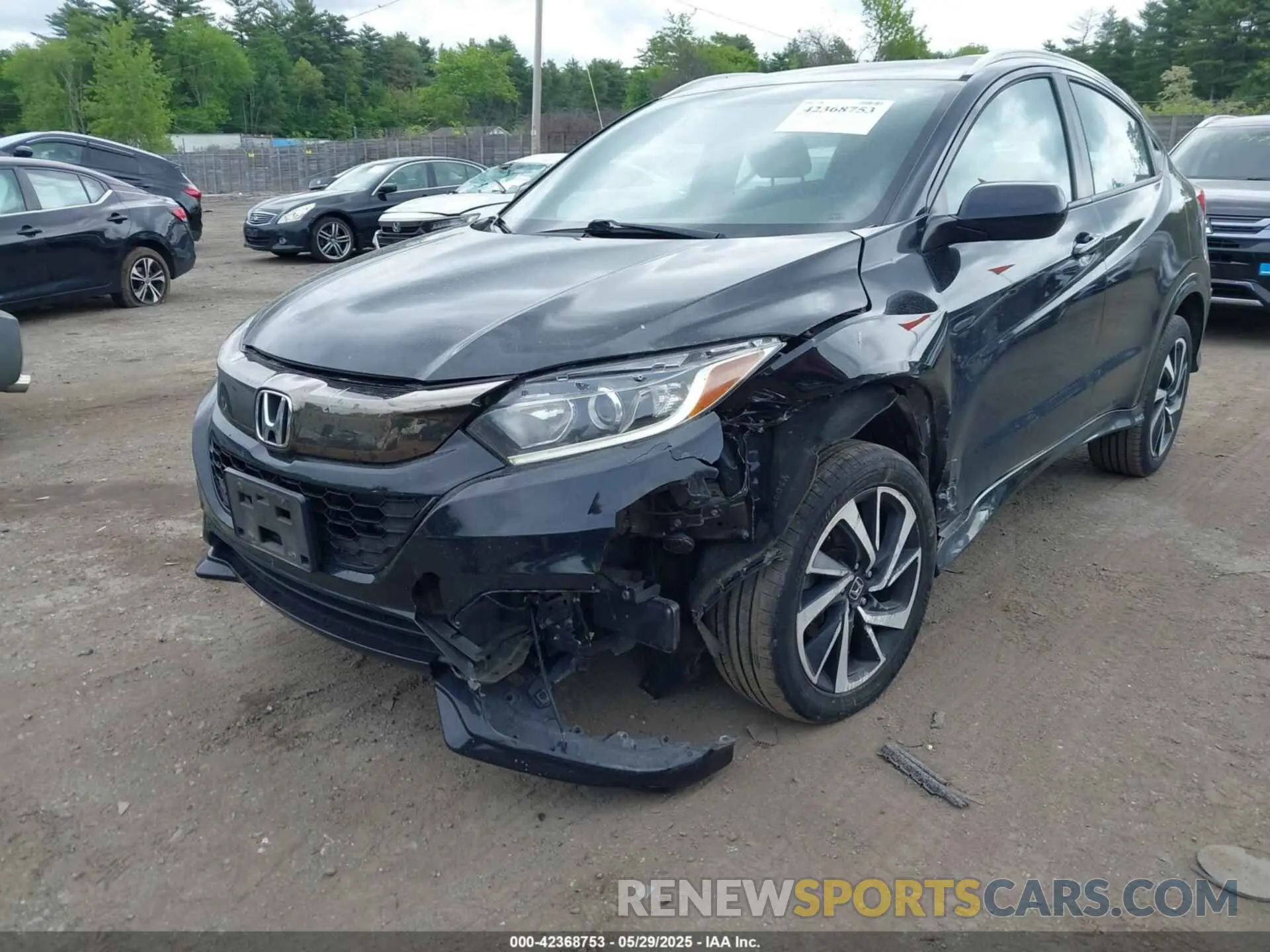 6 Photograph of a damaged car 3CZRU6H1XKM741116 HONDA HR-V 2019