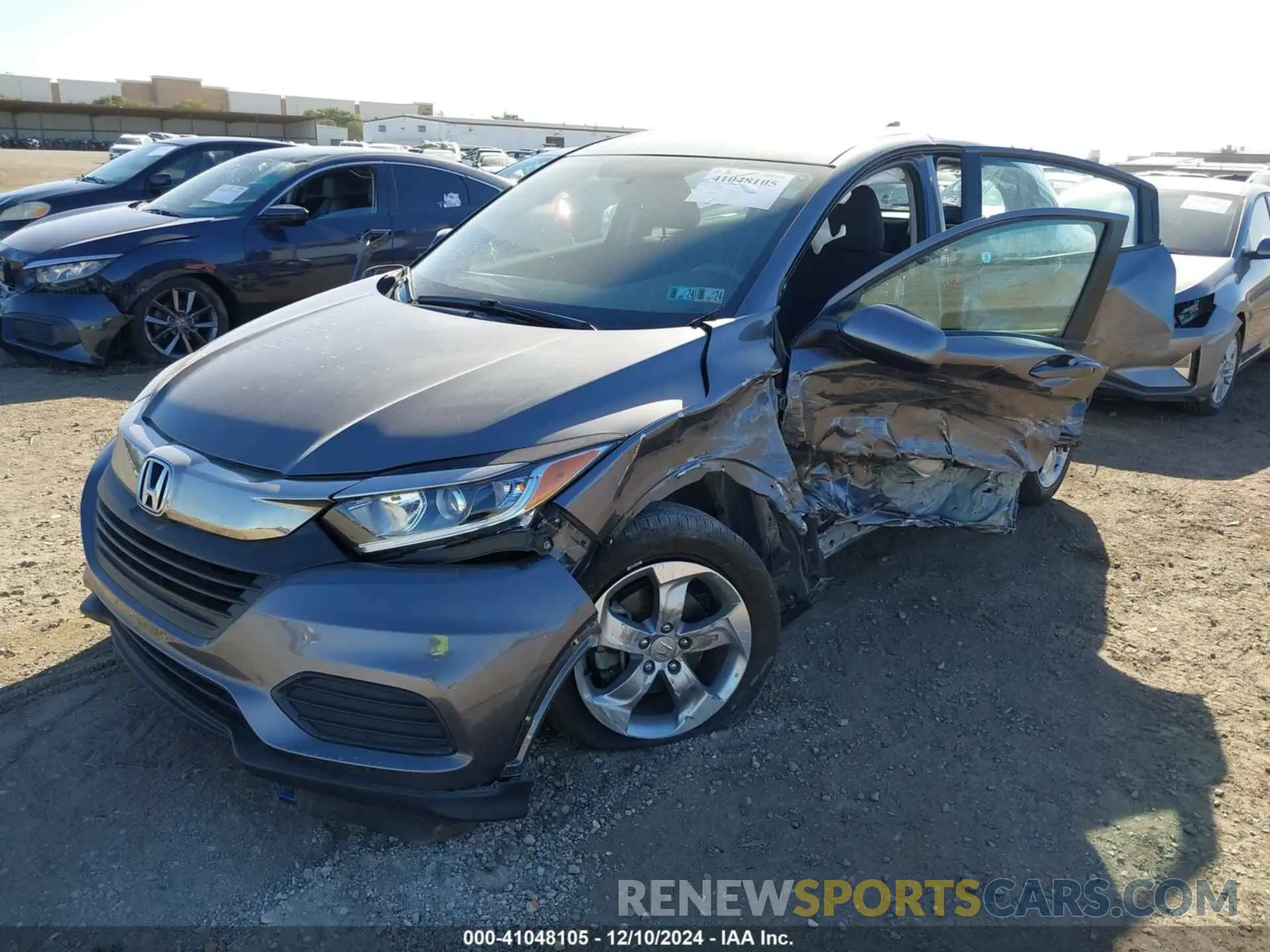 2 Photograph of a damaged car 3CZRU6H31KG725063 HONDA HR-V 2019