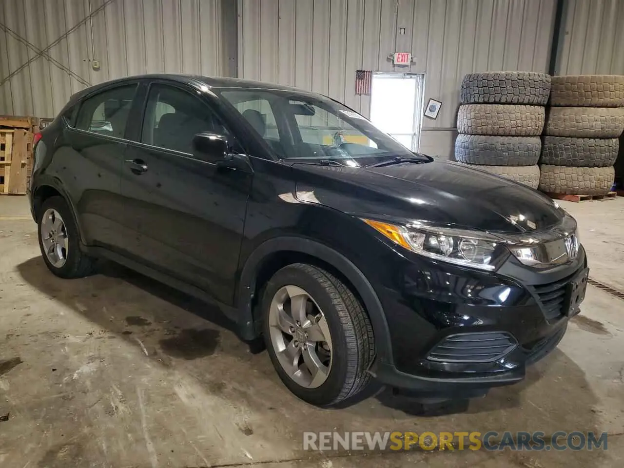 4 Photograph of a damaged car 3CZRU6H33KG720351 HONDA HR-V 2019