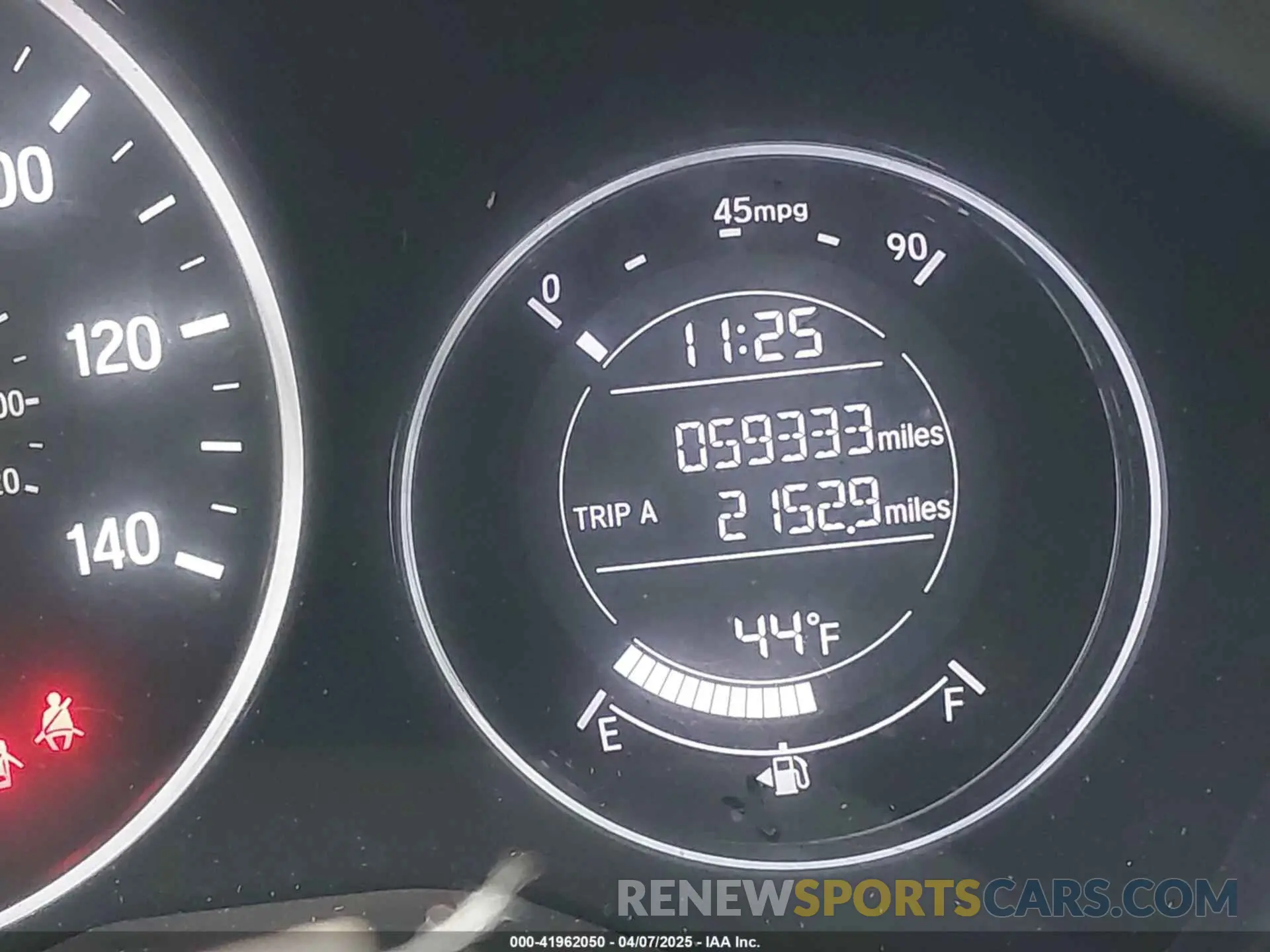 15 Photograph of a damaged car 3CZRU6H34KG723680 HONDA HR-V 2019