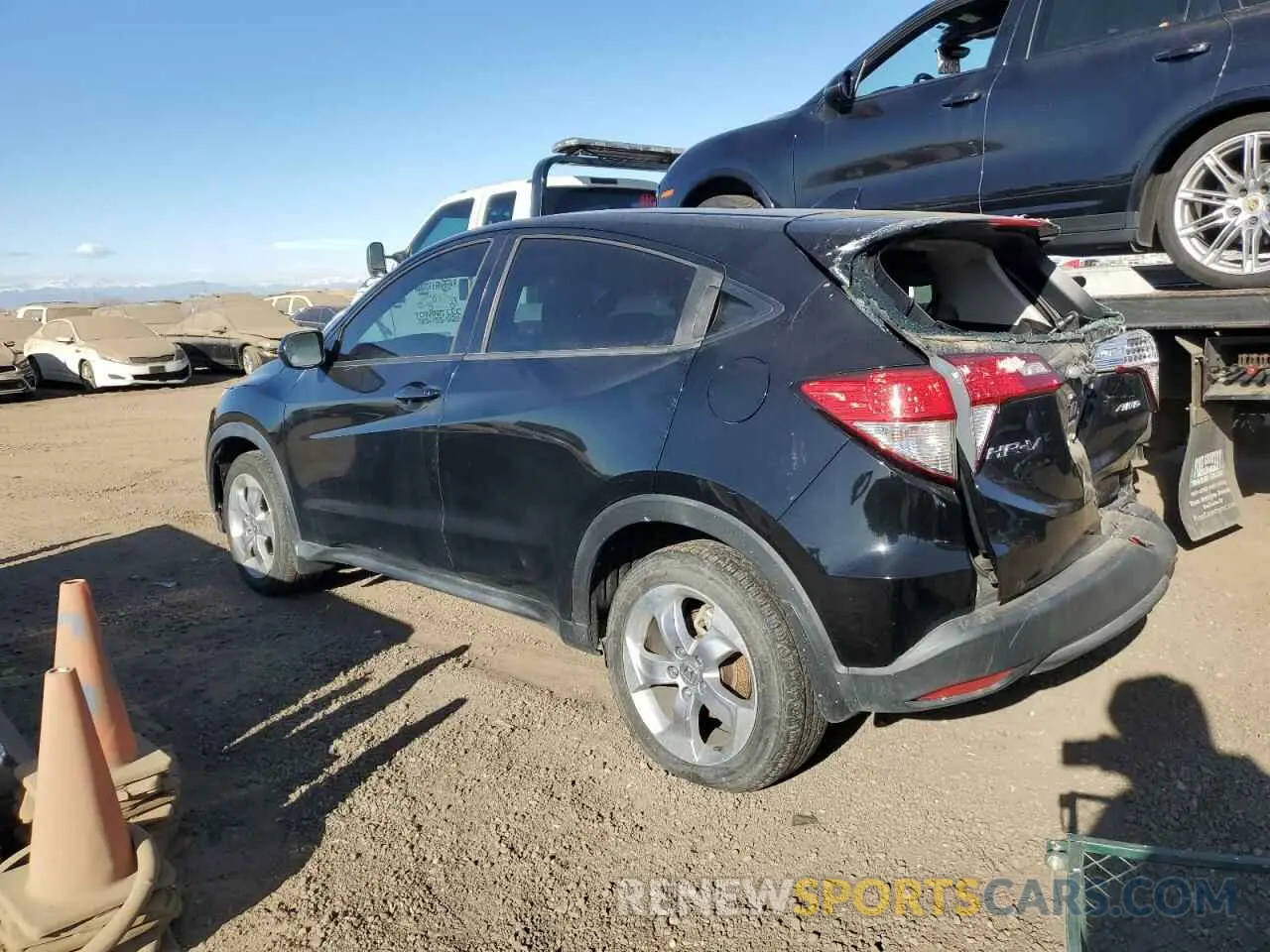 2 Photograph of a damaged car 3CZRU6H34KG726093 HONDA HR-V 2019