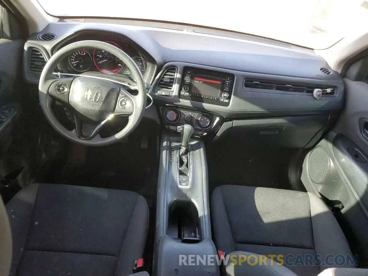 8 Photograph of a damaged car 3CZRU6H34KG726093 HONDA HR-V 2019