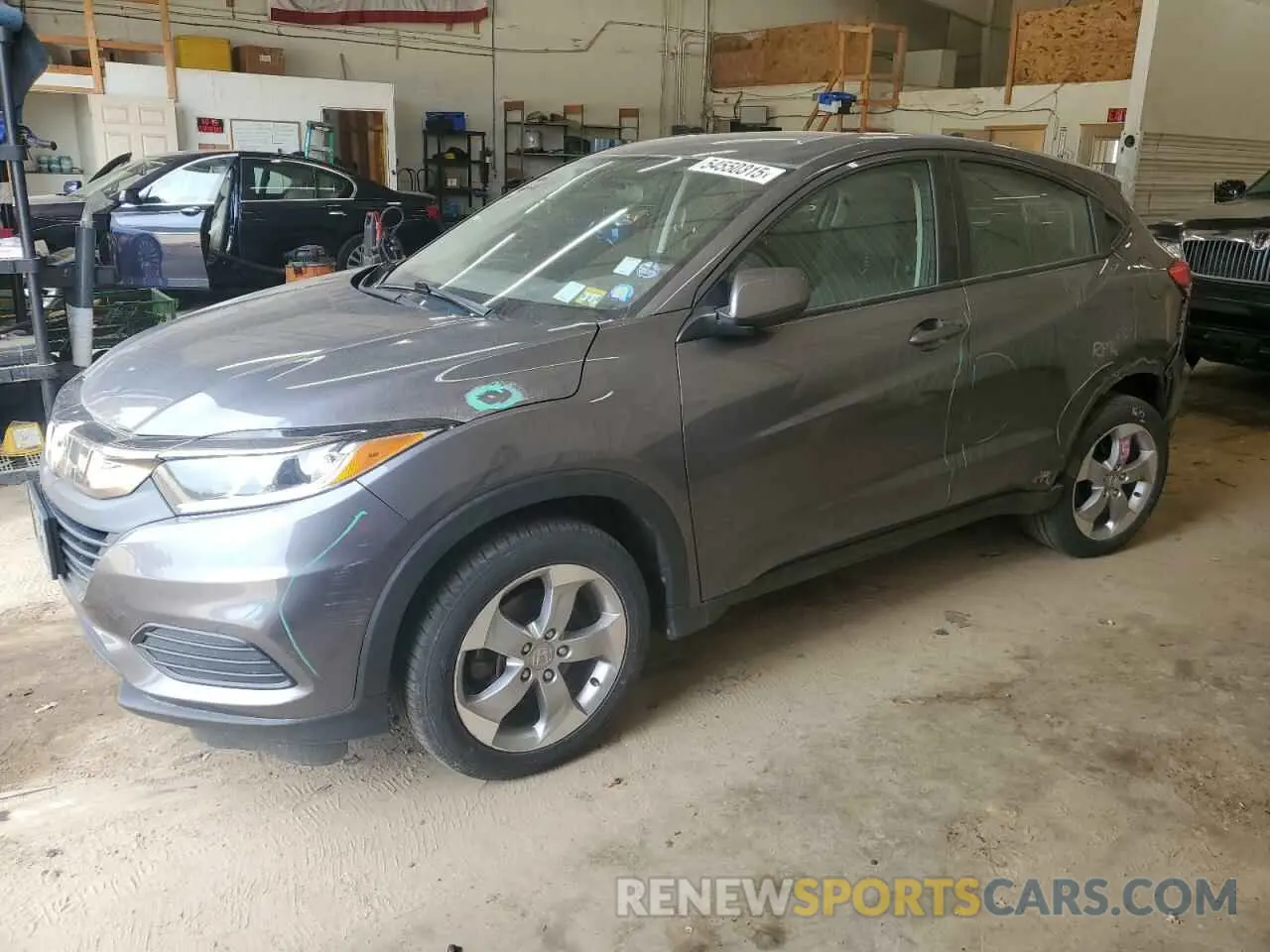1 Photograph of a damaged car 3CZRU6H35KG707052 HONDA HR-V 2019