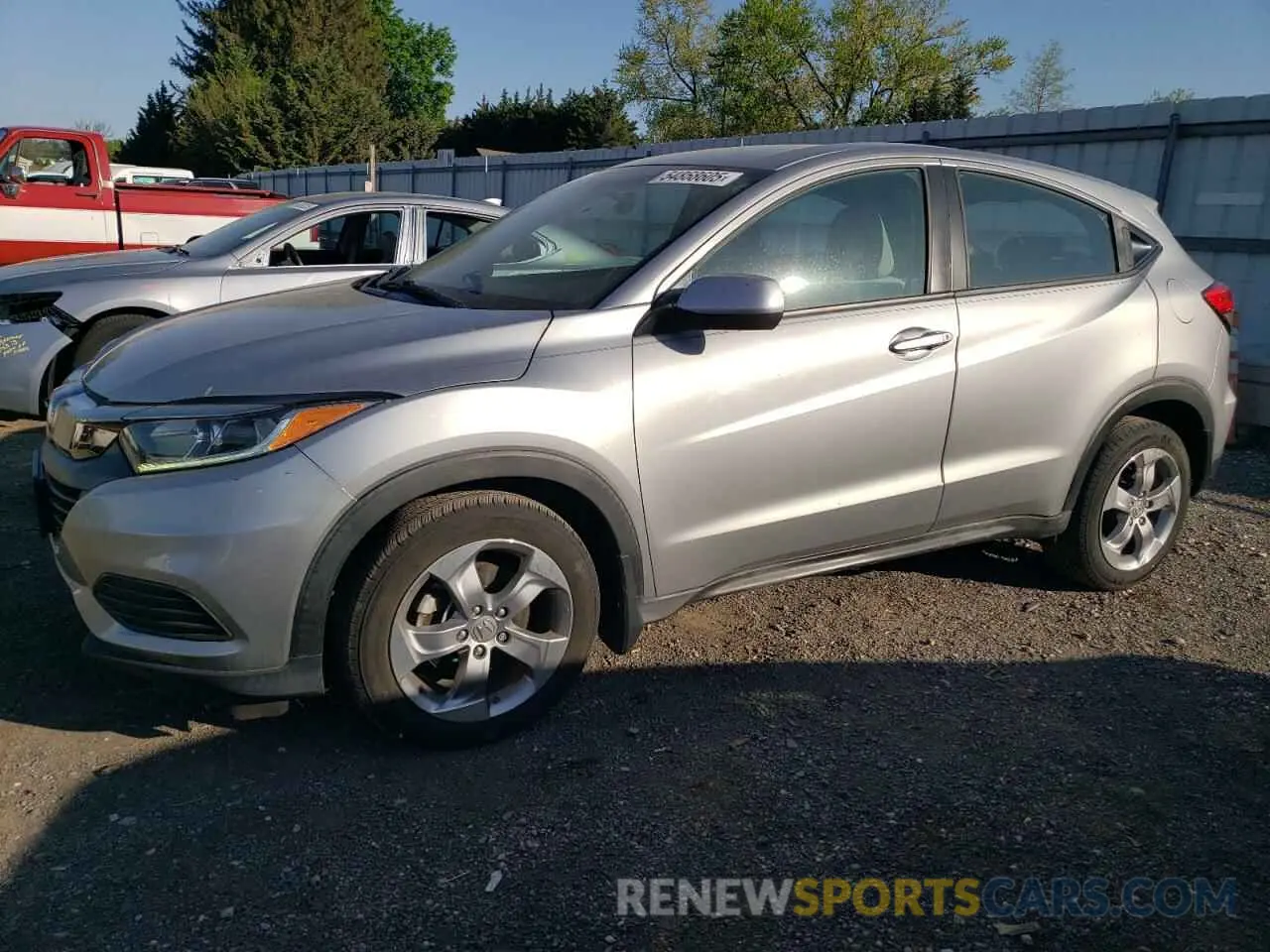 1 Photograph of a damaged car 3CZRU6H35KG708542 HONDA HR-V 2019