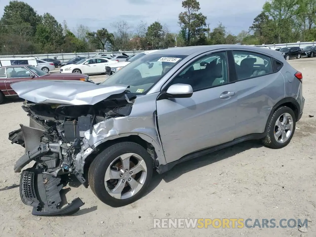 1 Photograph of a damaged car 3CZRU6H35KG719041 HONDA HR-V 2019