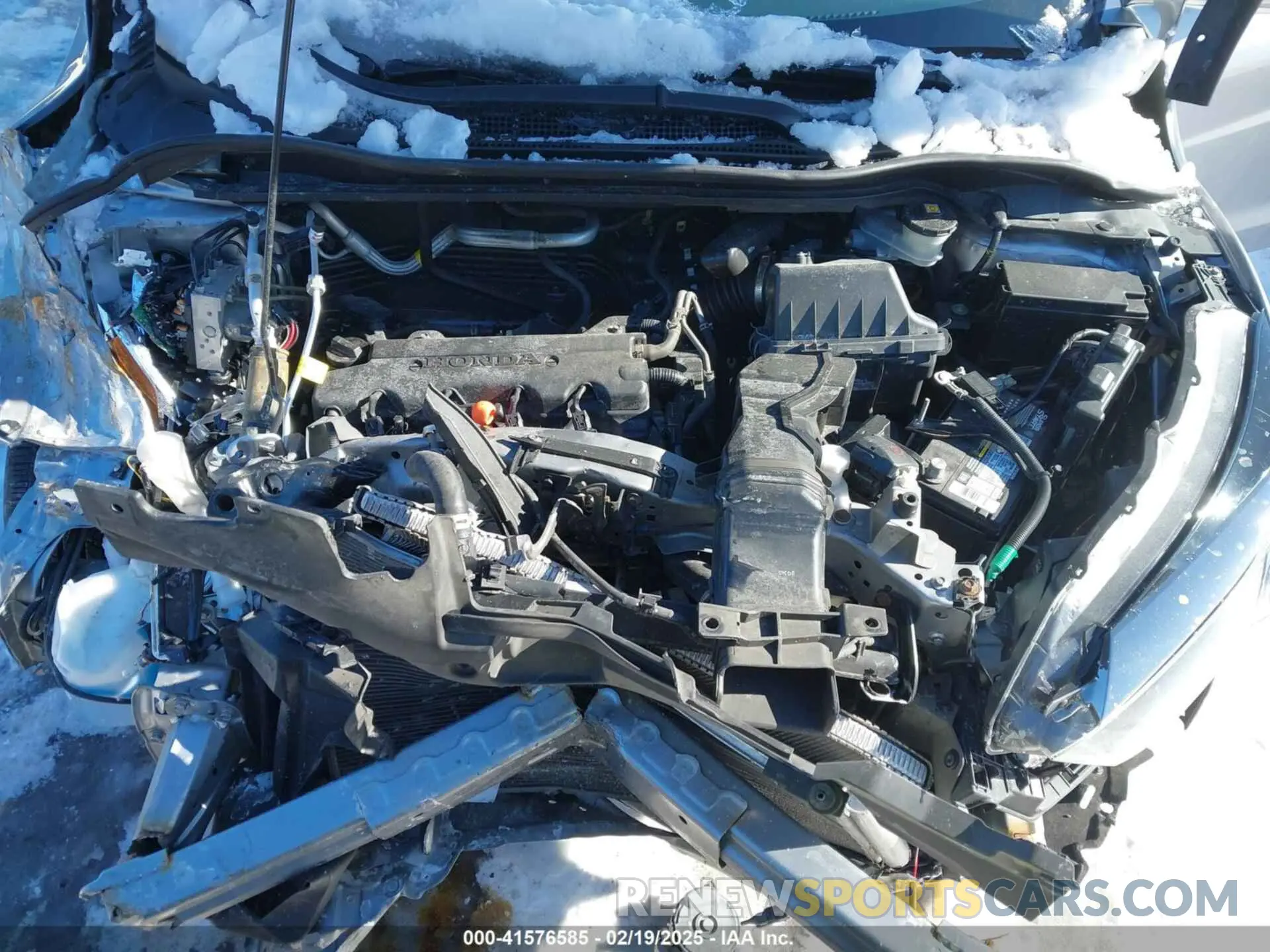 10 Photograph of a damaged car 3CZRU6H36KG729058 HONDA HR-V 2019
