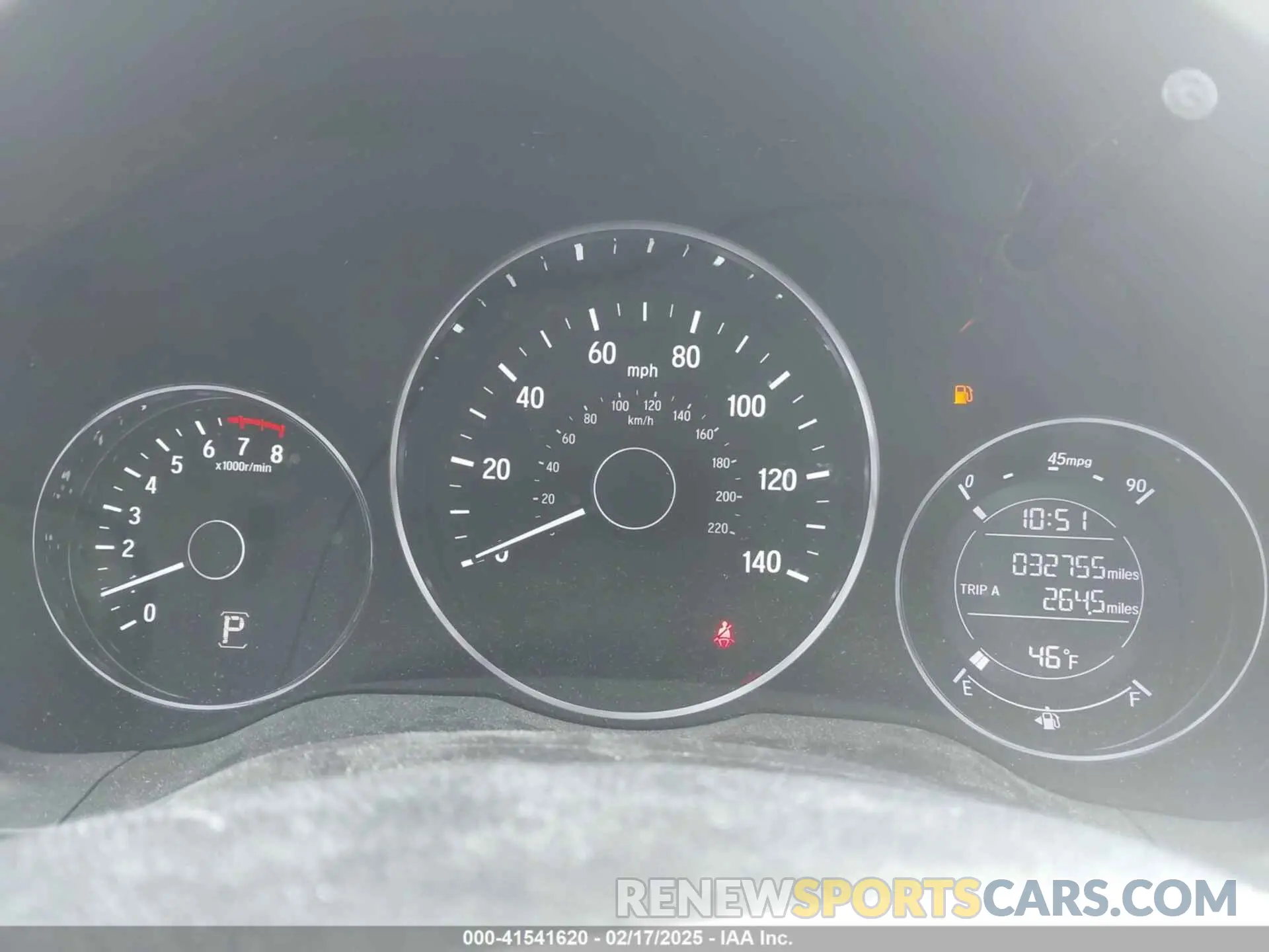 7 Photograph of a damaged car 3CZRU6H37KG705075 HONDA HR-V 2019