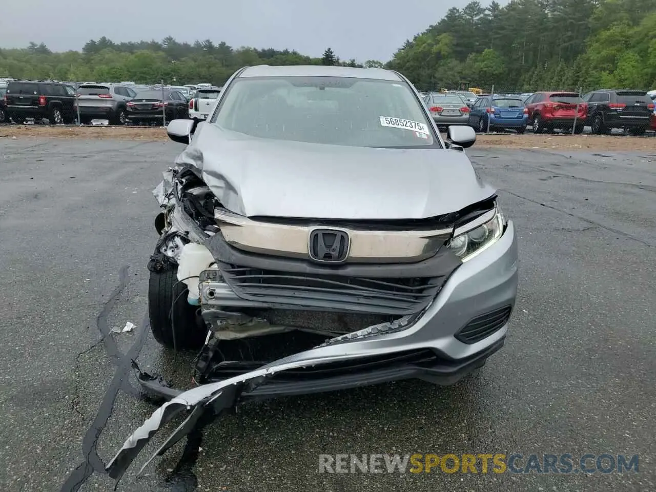 5 Photograph of a damaged car 3CZRU6H37KG710423 HONDA HR-V 2019