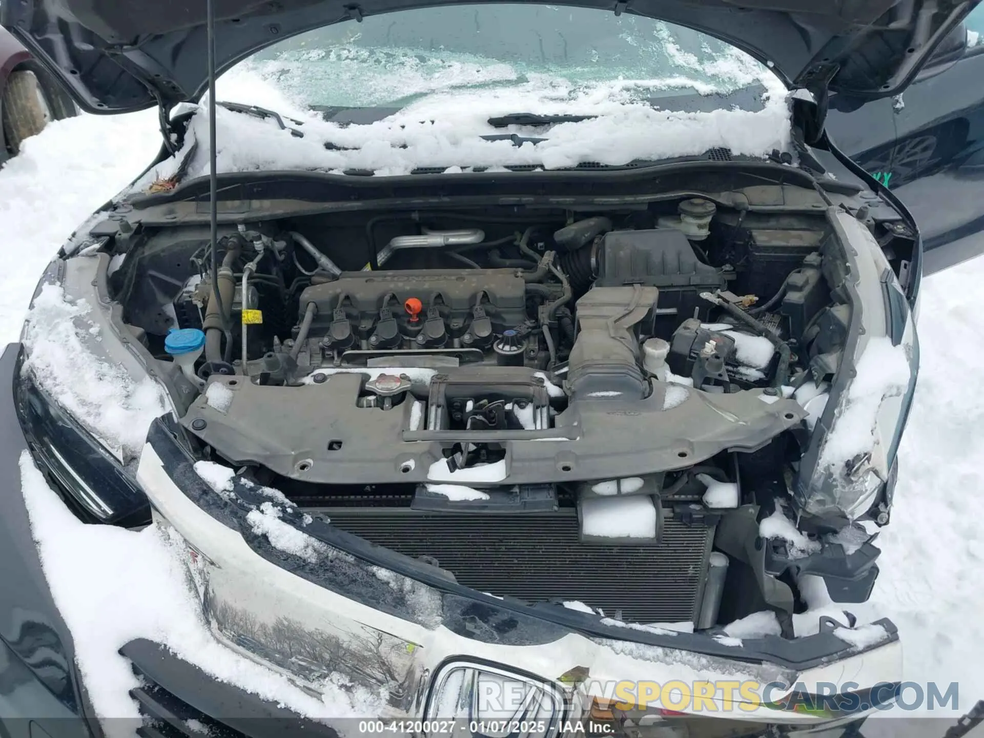 10 Photograph of a damaged car 3CZRU6H37KG731837 HONDA HR-V 2019