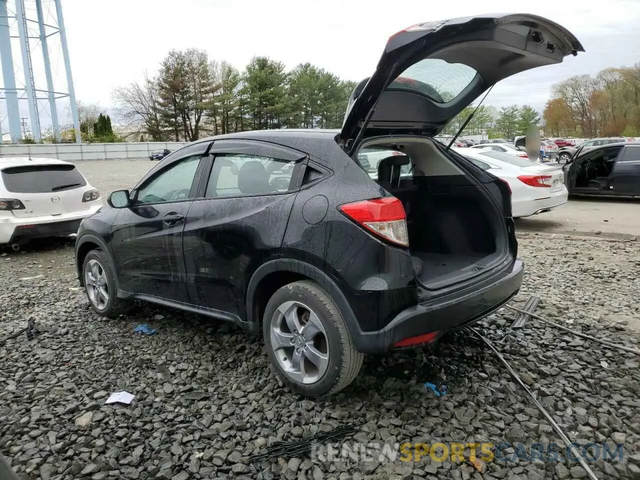 2 Photograph of a damaged car 3CZRU6H38KG723312 HONDA HR-V 2019