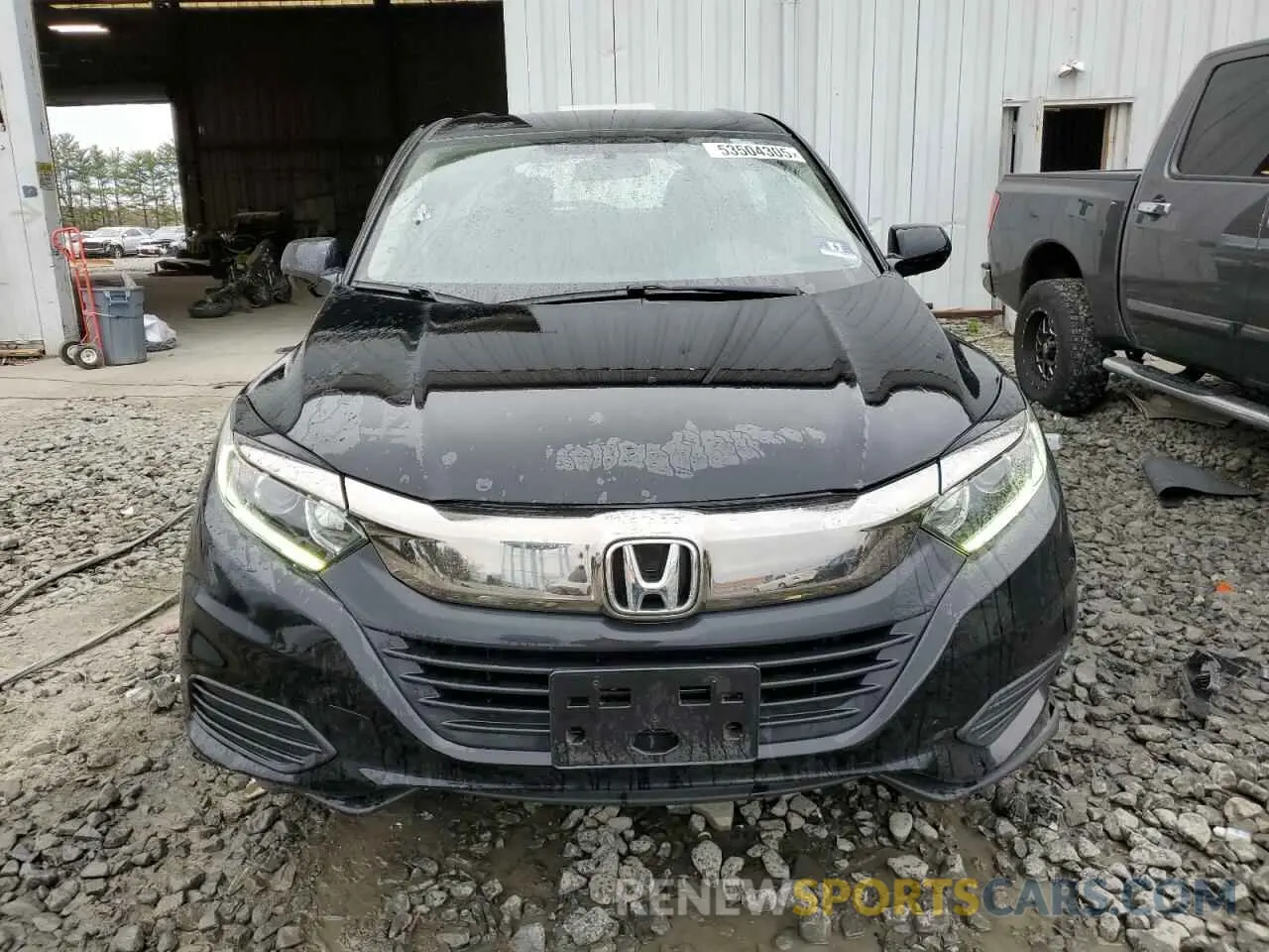 5 Photograph of a damaged car 3CZRU6H38KG723312 HONDA HR-V 2019
