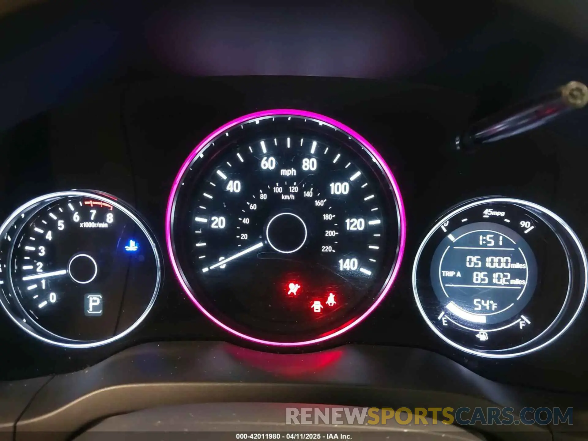 7 Photograph of a damaged car 3CZRU6H39KG710049 HONDA HR-V 2019