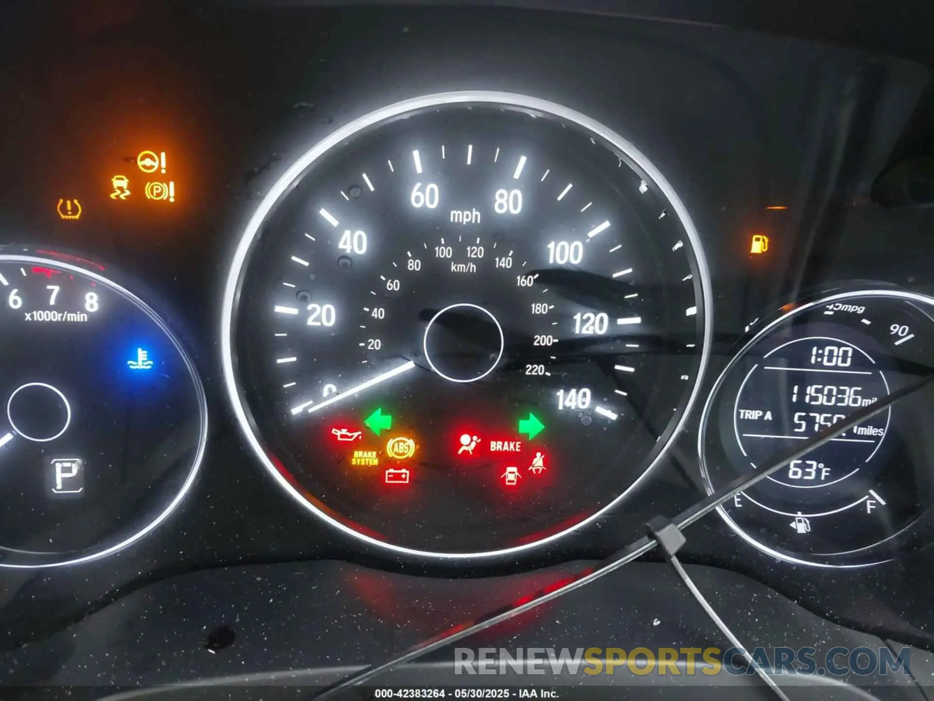 7 Photograph of a damaged car 3CZRU6H39KG722170 HONDA HR-V 2019