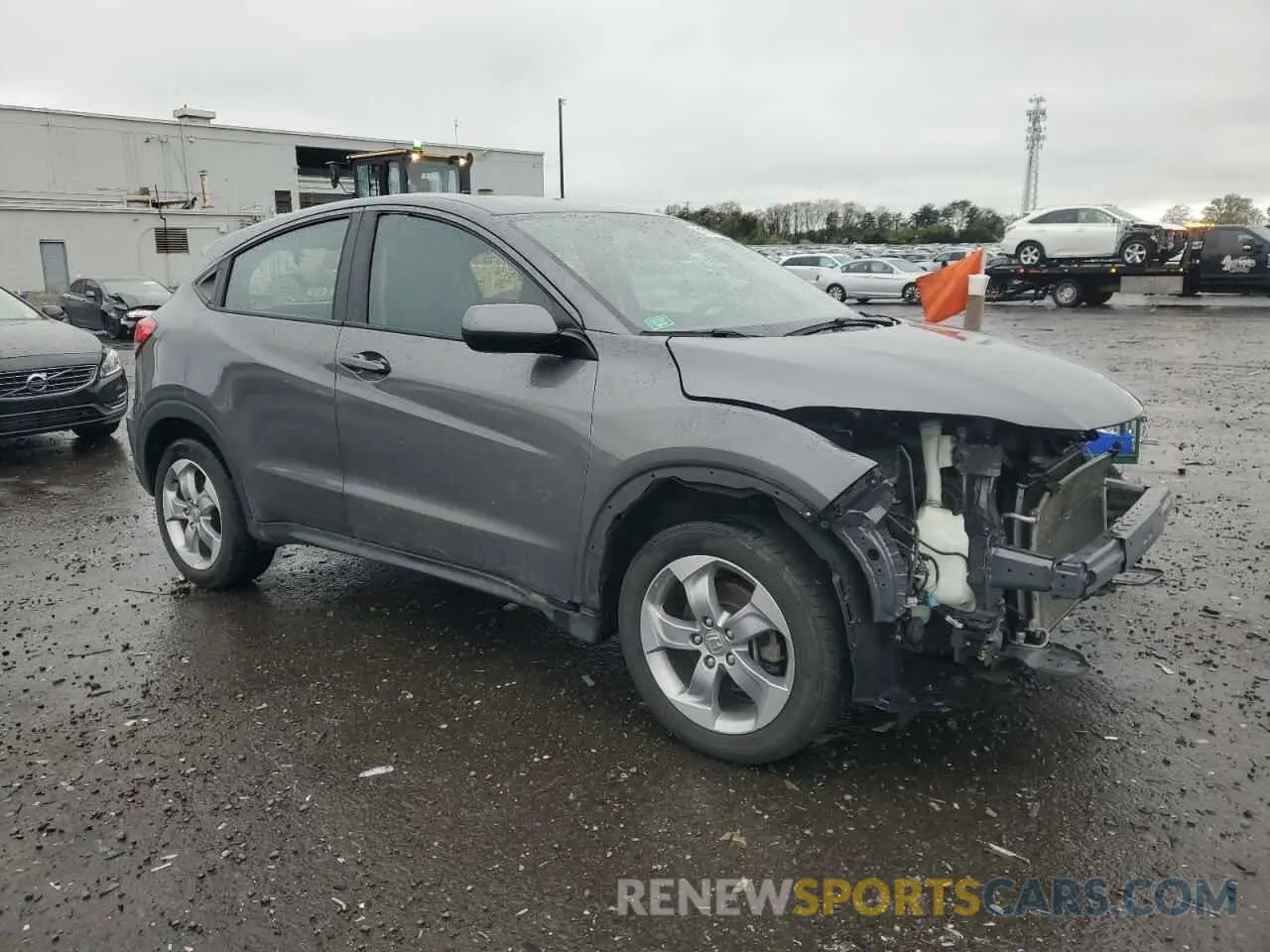 4 Photograph of a damaged car 3CZRU6H39KG727367 HONDA HR-V 2019