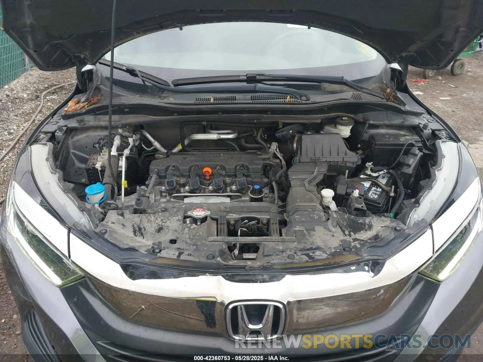 10 Photograph of a damaged car 3CZRU6H3XKG706396 HONDA HR-V 2019