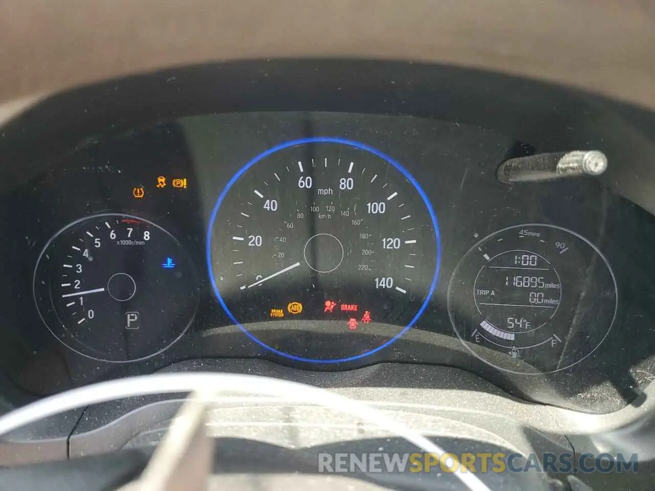 9 Photograph of a damaged car 3CZRU6H3XKG710125 HONDA HR-V 2019