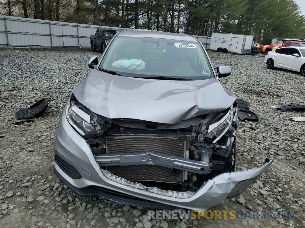 5 Photograph of a damaged car 3CZRU6H3XKG728026 HONDA HR-V 2019