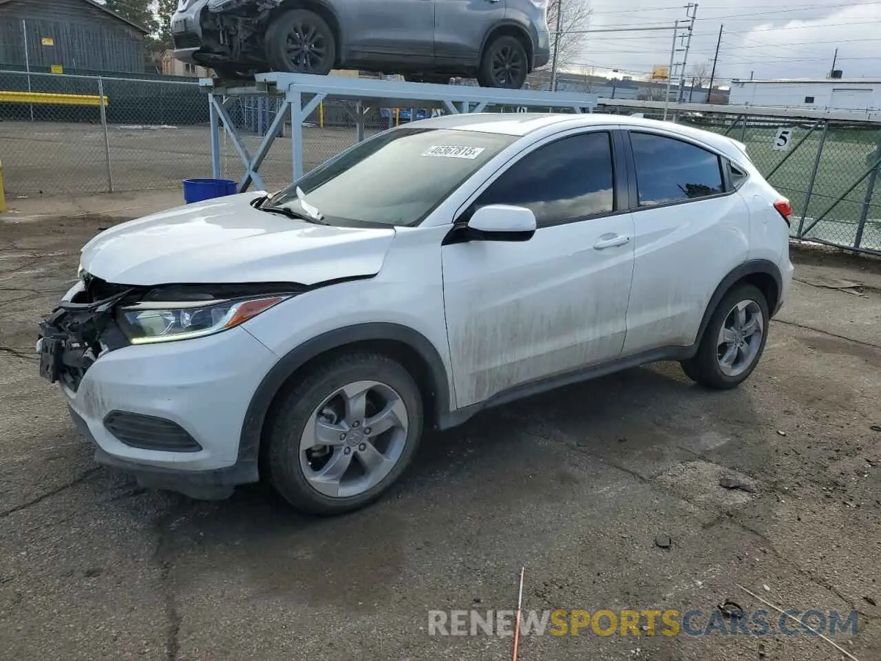 1 Photograph of a damaged car 3CZRU6H3XKM709218 HONDA HR-V 2019