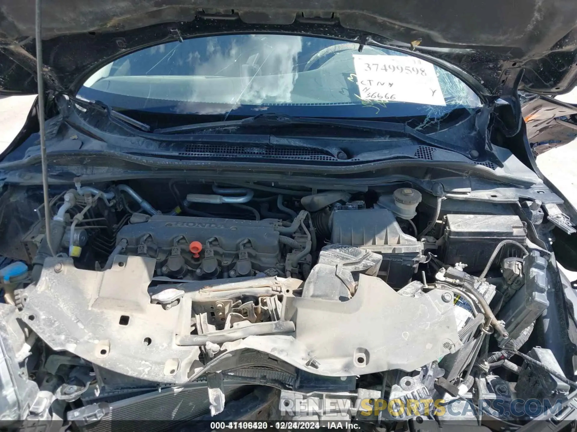 10 Photograph of a damaged car 3CZRU6H50KM724764 HONDA HR-V 2019