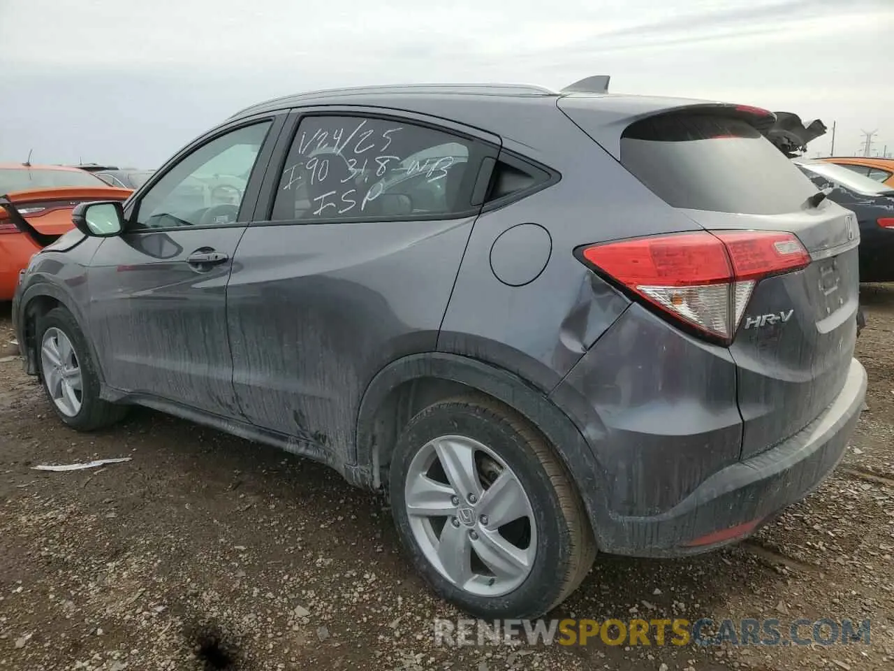 2 Photograph of a damaged car 3CZRU6H50KM730712 HONDA HR-V 2019