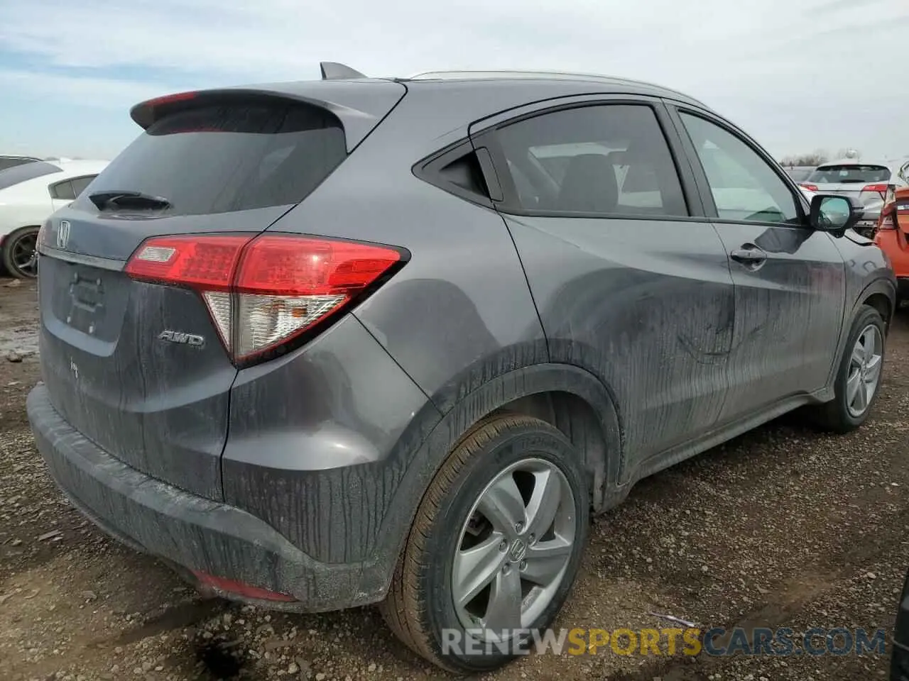 3 Photograph of a damaged car 3CZRU6H50KM730712 HONDA HR-V 2019