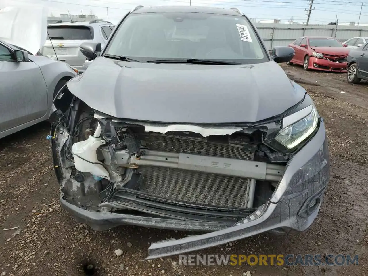 5 Photograph of a damaged car 3CZRU6H50KM730712 HONDA HR-V 2019