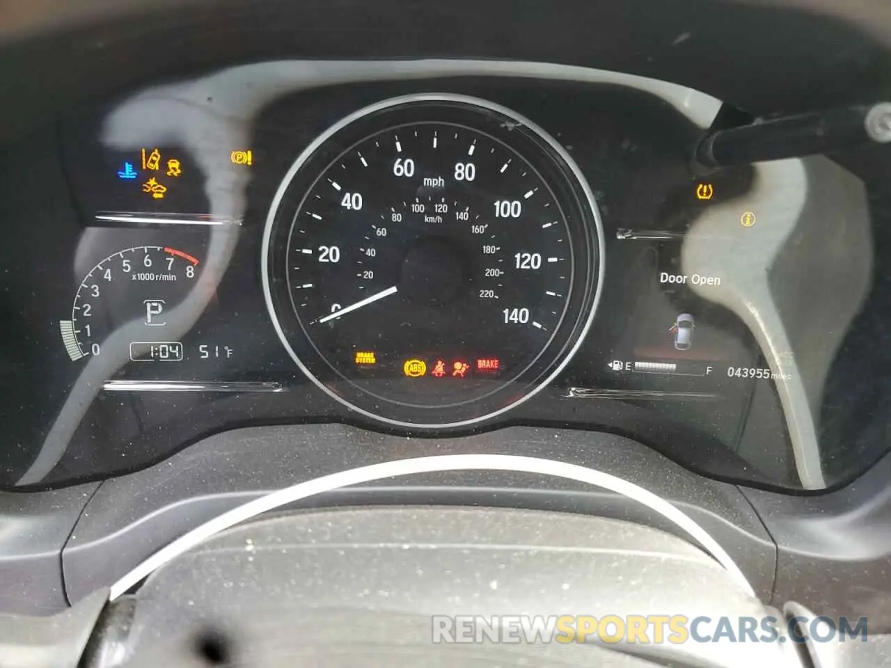 9 Photograph of a damaged car 3CZRU6H50KM730712 HONDA HR-V 2019