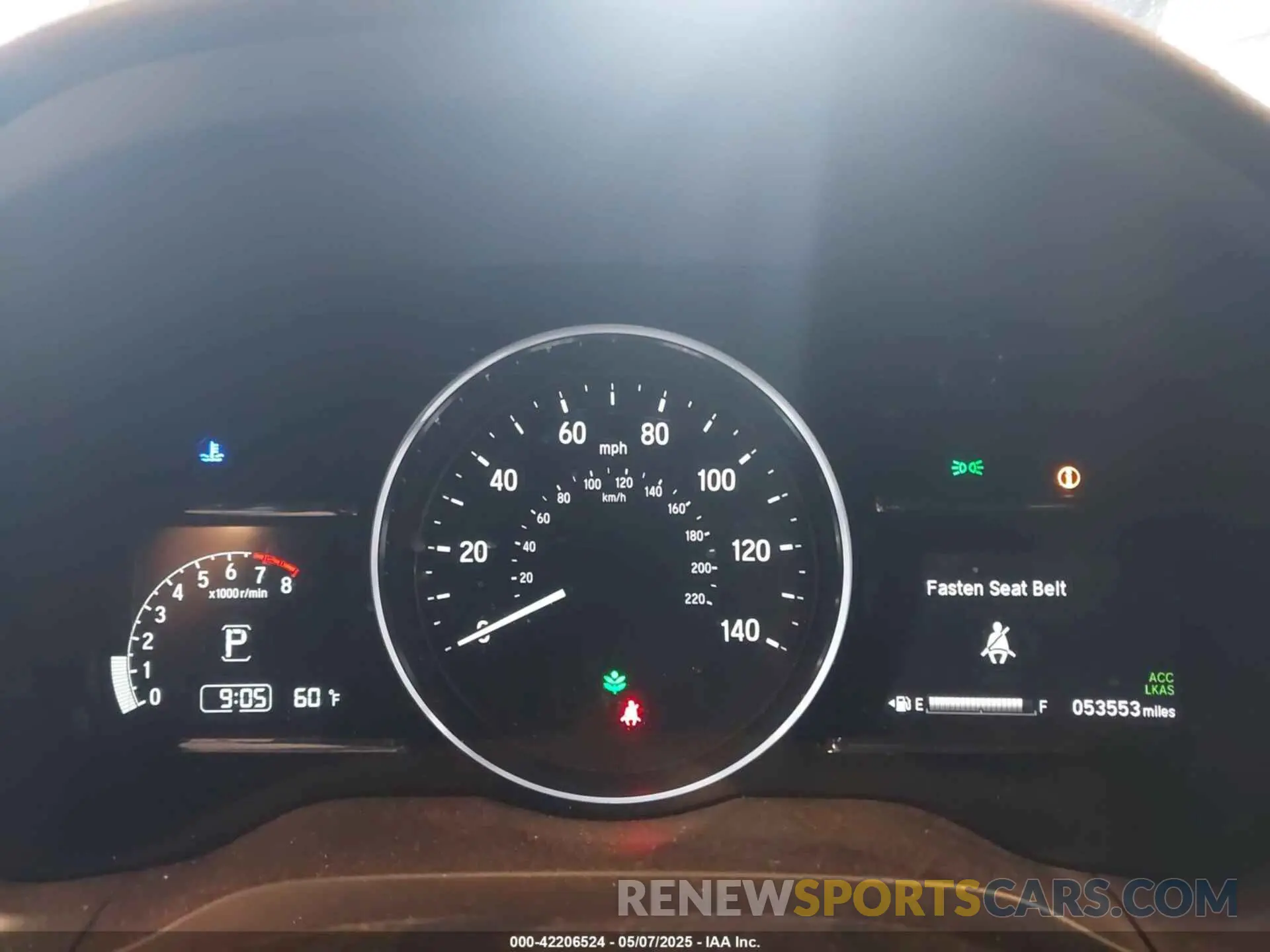 7 Photograph of a damaged car 3CZRU6H50KM739507 HONDA HR-V 2019