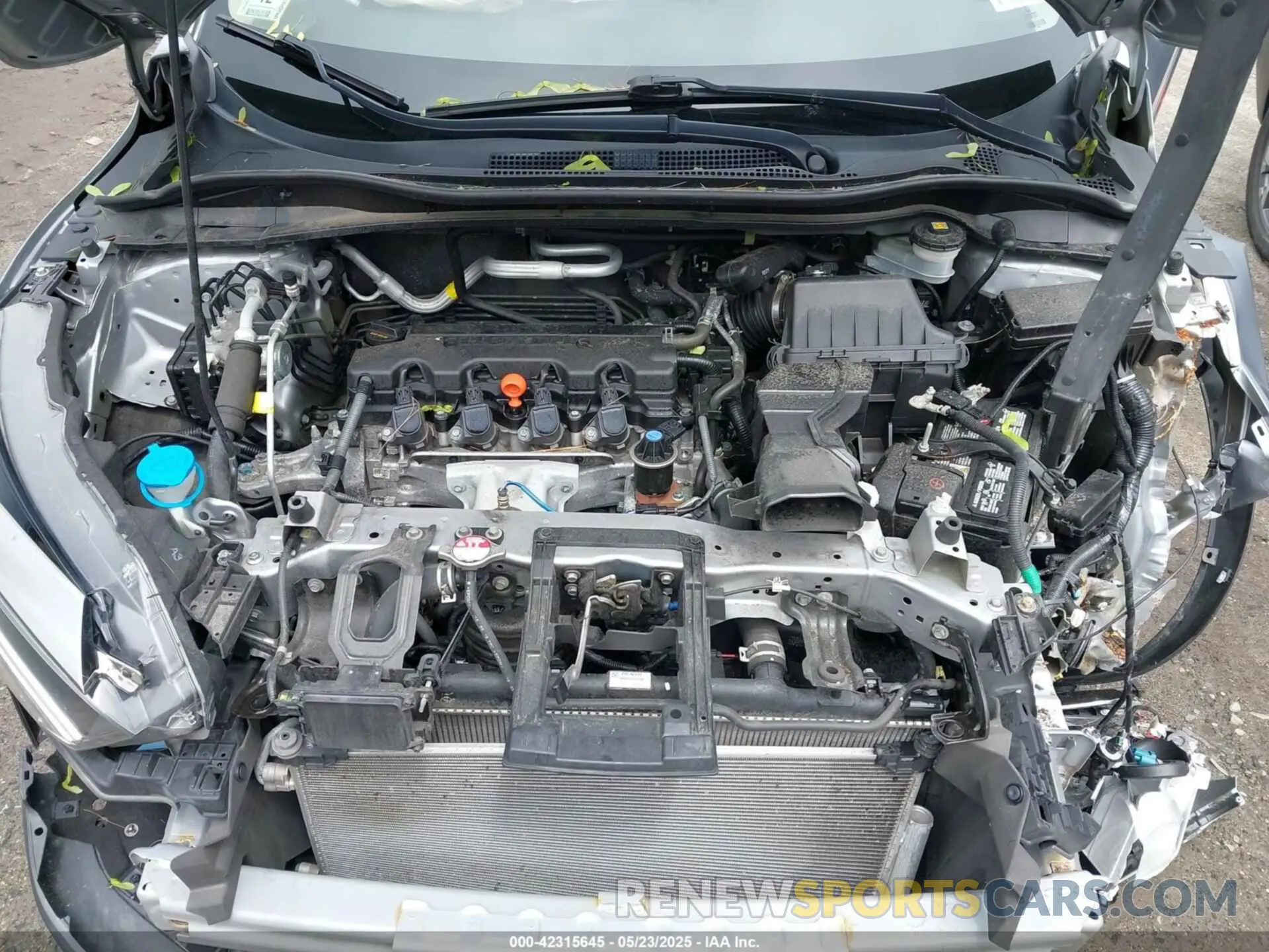 10 Photograph of a damaged car 3CZRU6H52KM713815 HONDA HR-V 2019