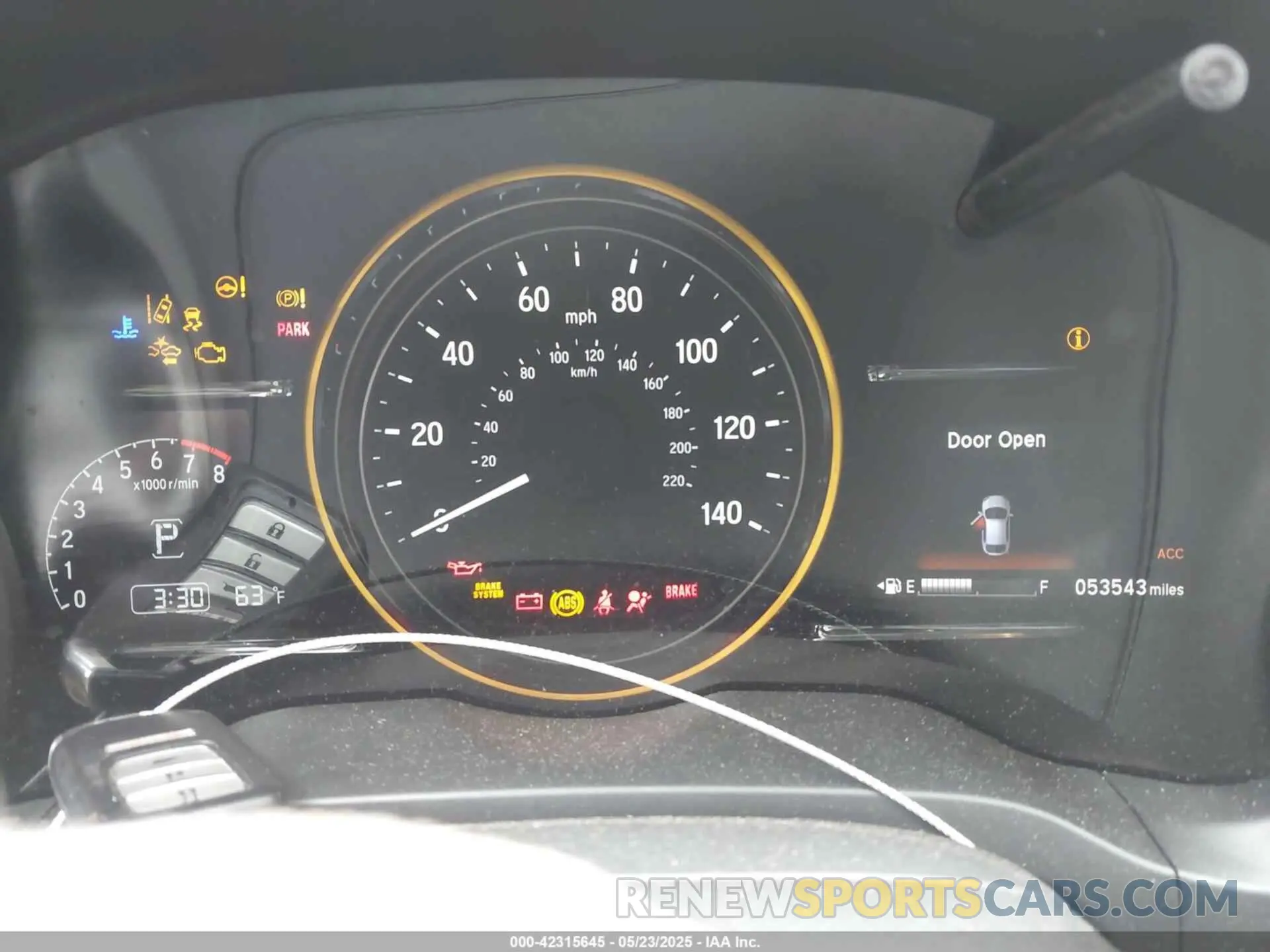 7 Photograph of a damaged car 3CZRU6H52KM713815 HONDA HR-V 2019