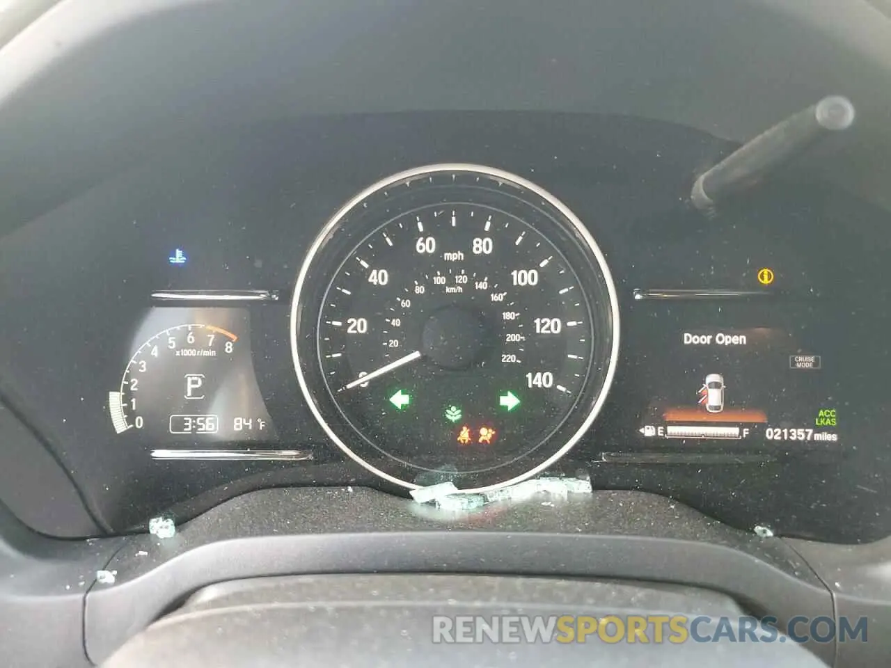 9 Photograph of a damaged car 3CZRU6H52KM719338 HONDA HR-V 2019