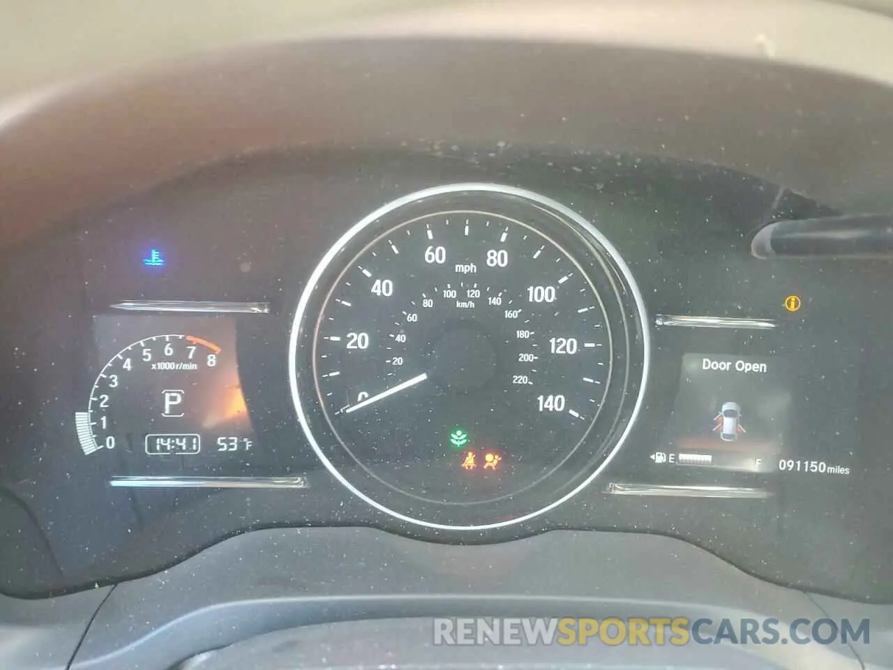 9 Photograph of a damaged car 3CZRU6H52KM732252 HONDA HR-V 2019