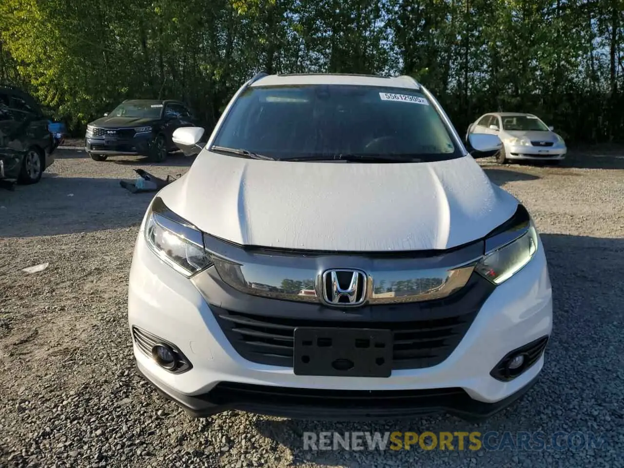 5 Photograph of a damaged car 3CZRU6H53KM724645 HONDA HR-V 2019