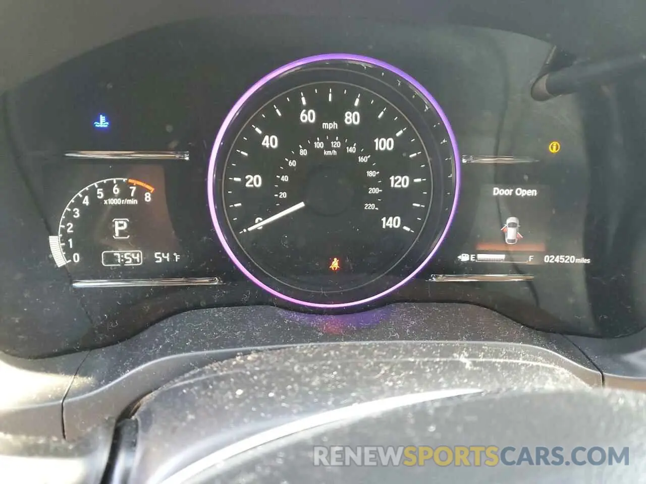 9 Photograph of a damaged car 3CZRU6H53KM724645 HONDA HR-V 2019