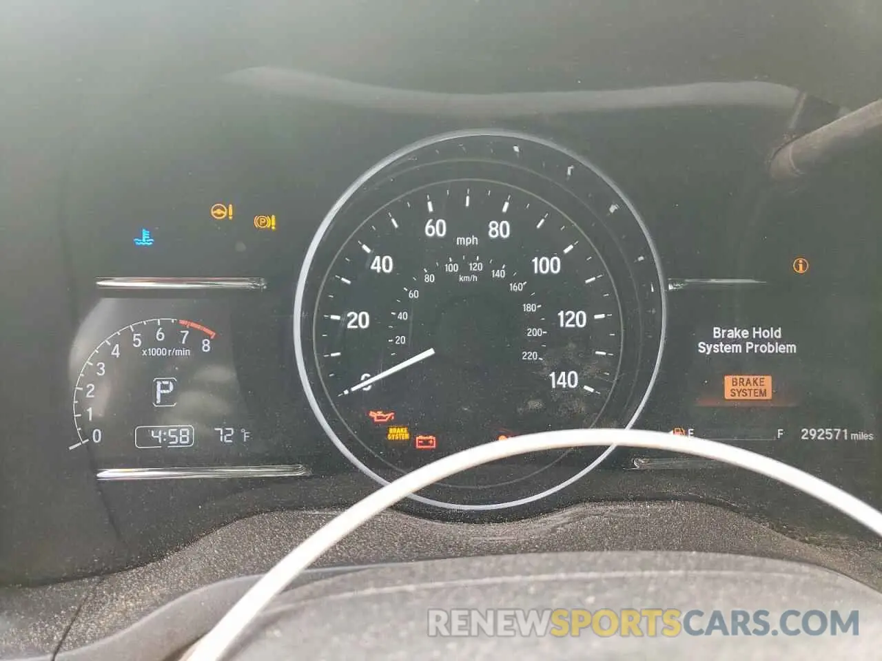 9 Photograph of a damaged car 3CZRU6H53KM726508 HONDA HR-V 2019