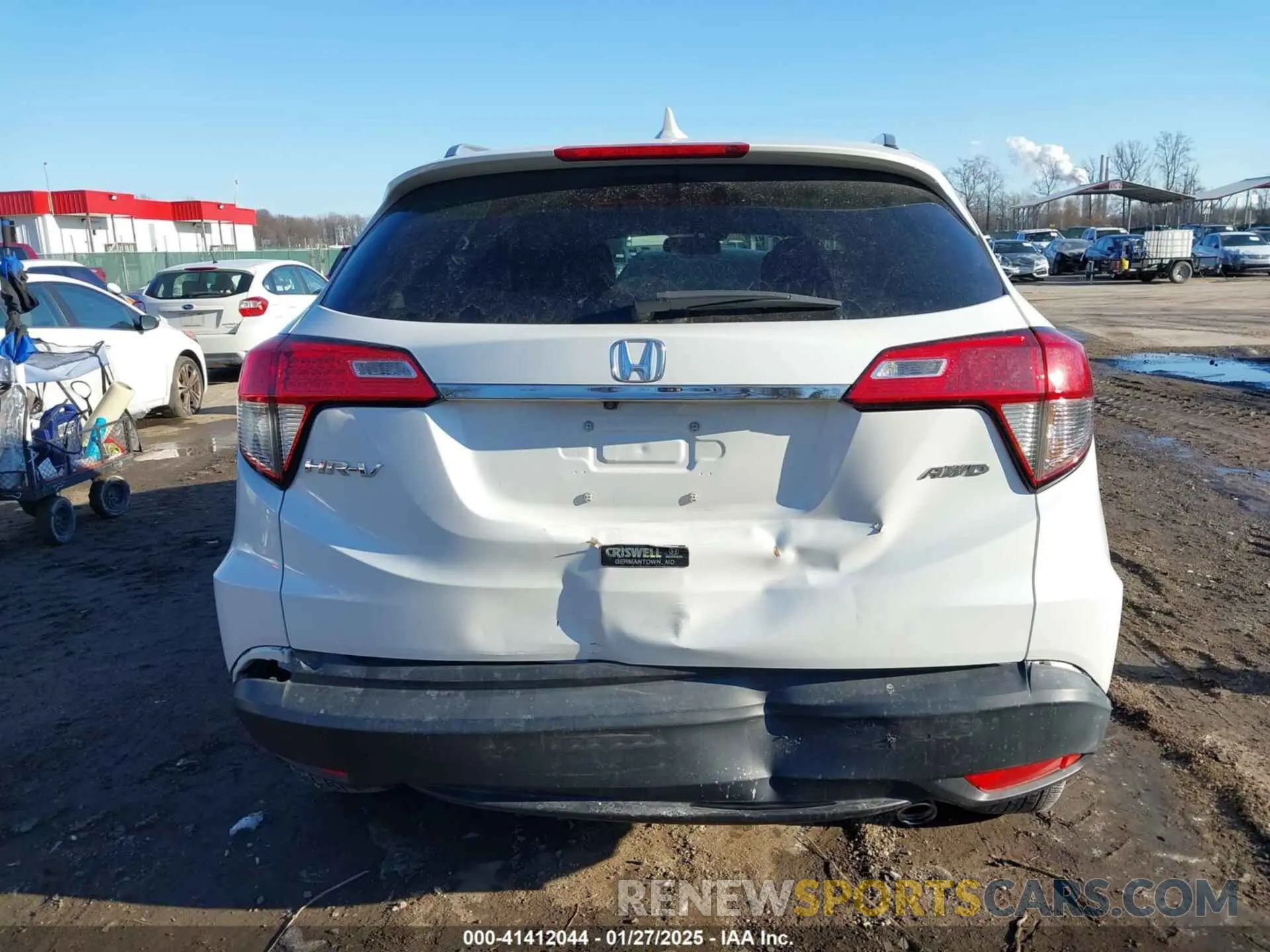 16 Photograph of a damaged car 3CZRU6H53KM732423 HONDA HR-V 2019