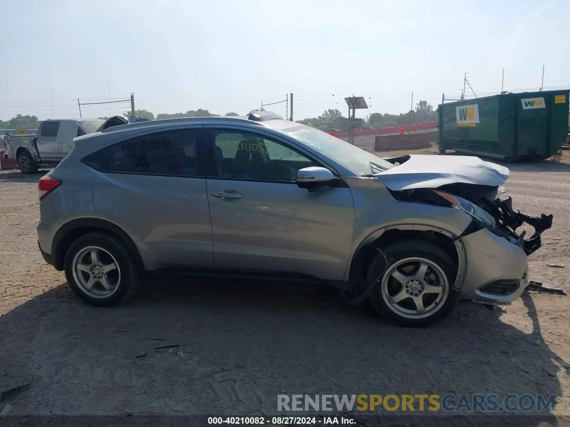 13 Photograph of a damaged car 3CZRU6H53KM735824 HONDA HR-V 2019