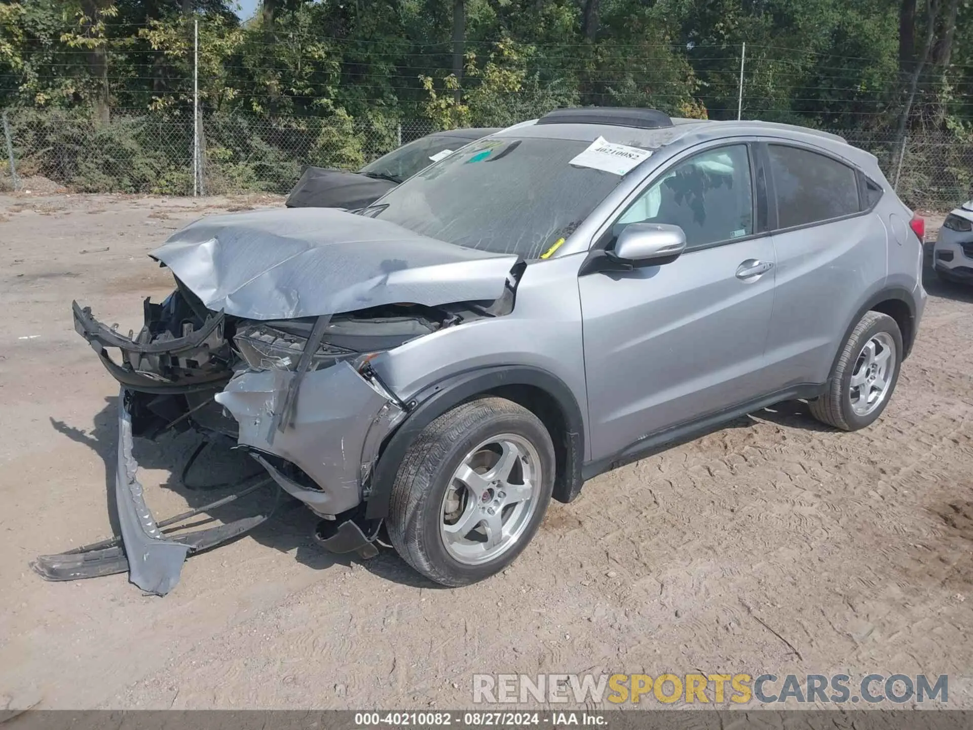 2 Photograph of a damaged car 3CZRU6H53KM735824 HONDA HR-V 2019