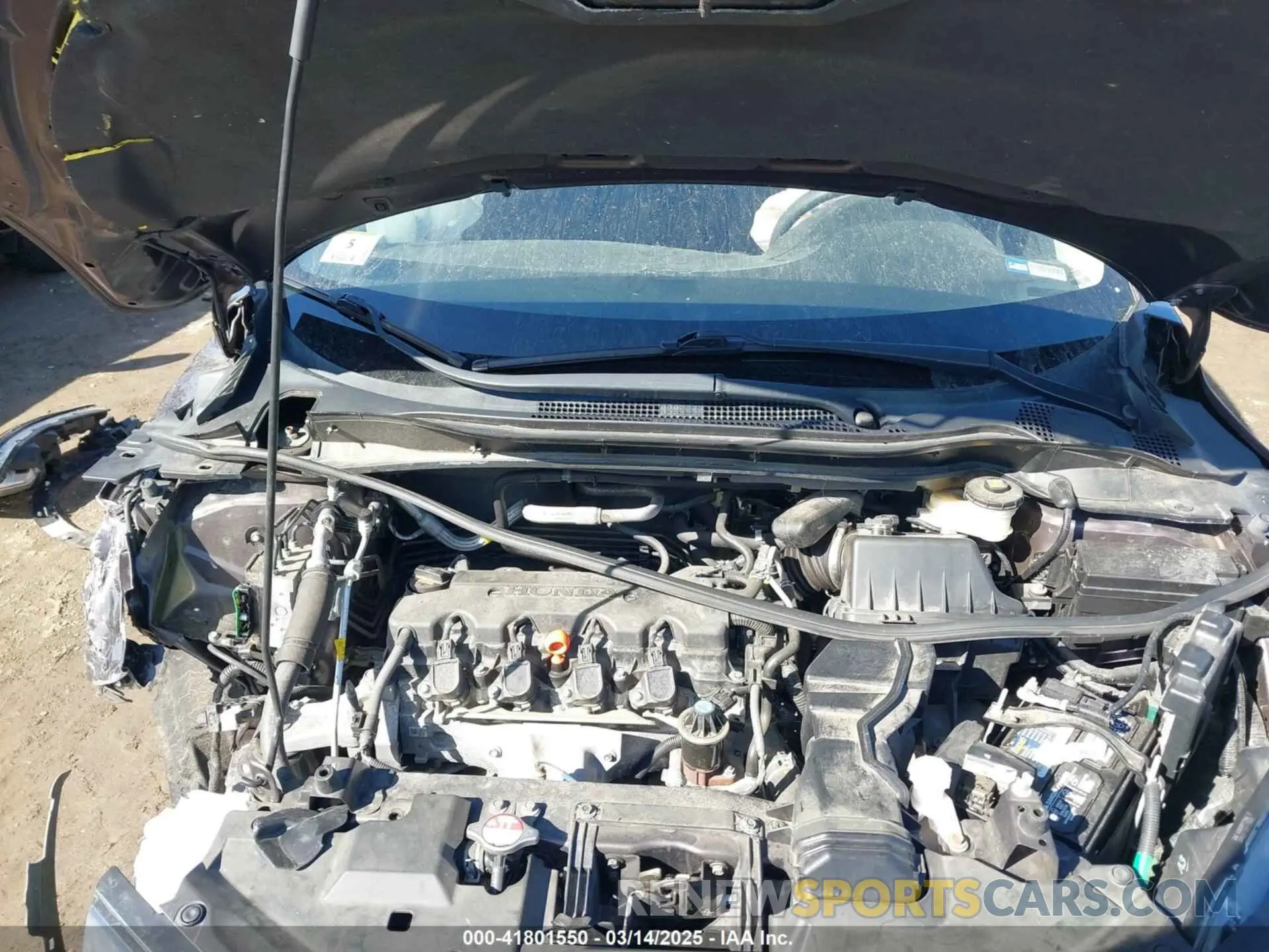 10 Photograph of a damaged car 3CZRU6H53KM736438 HONDA HR-V 2019