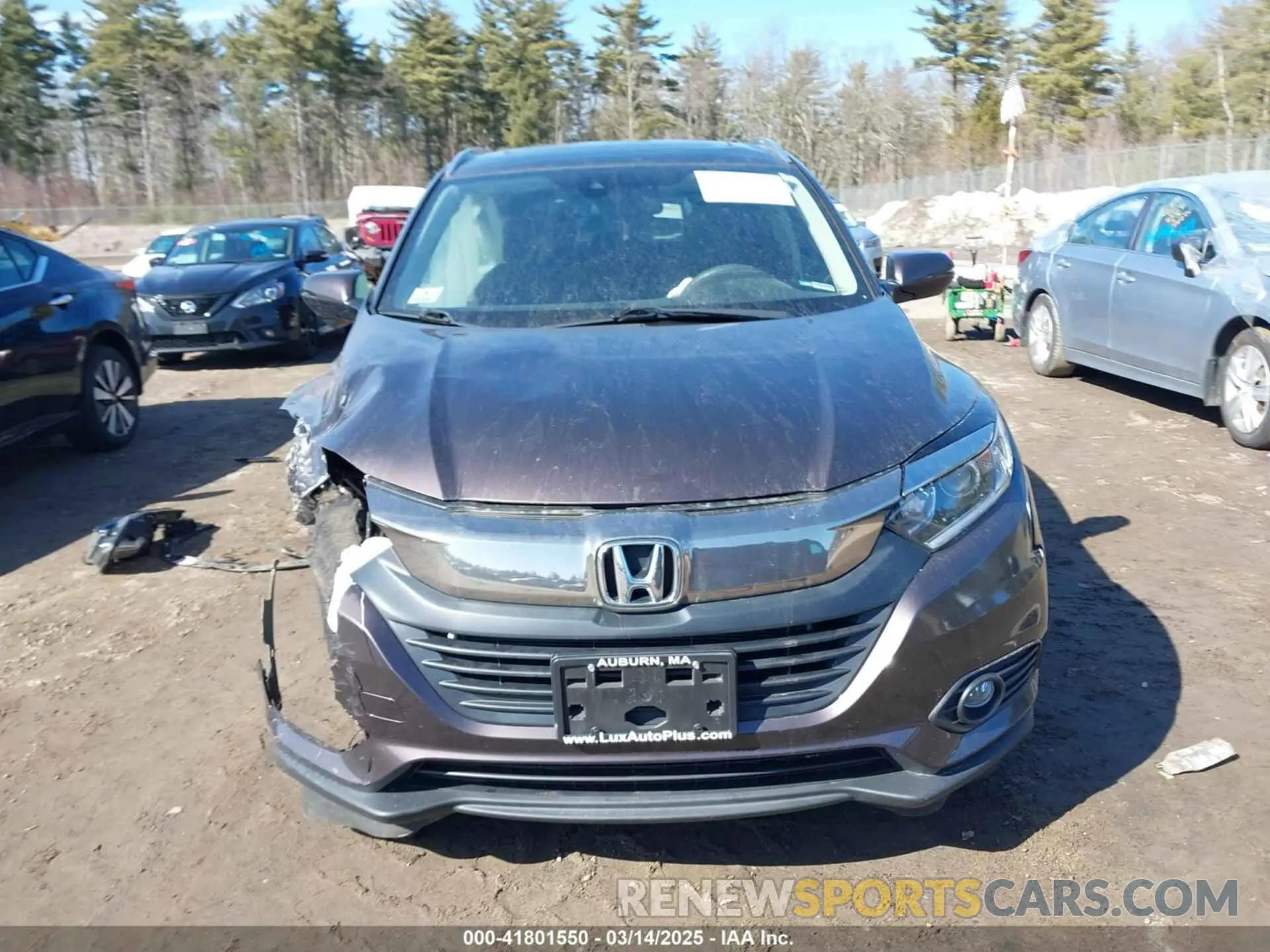 13 Photograph of a damaged car 3CZRU6H53KM736438 HONDA HR-V 2019