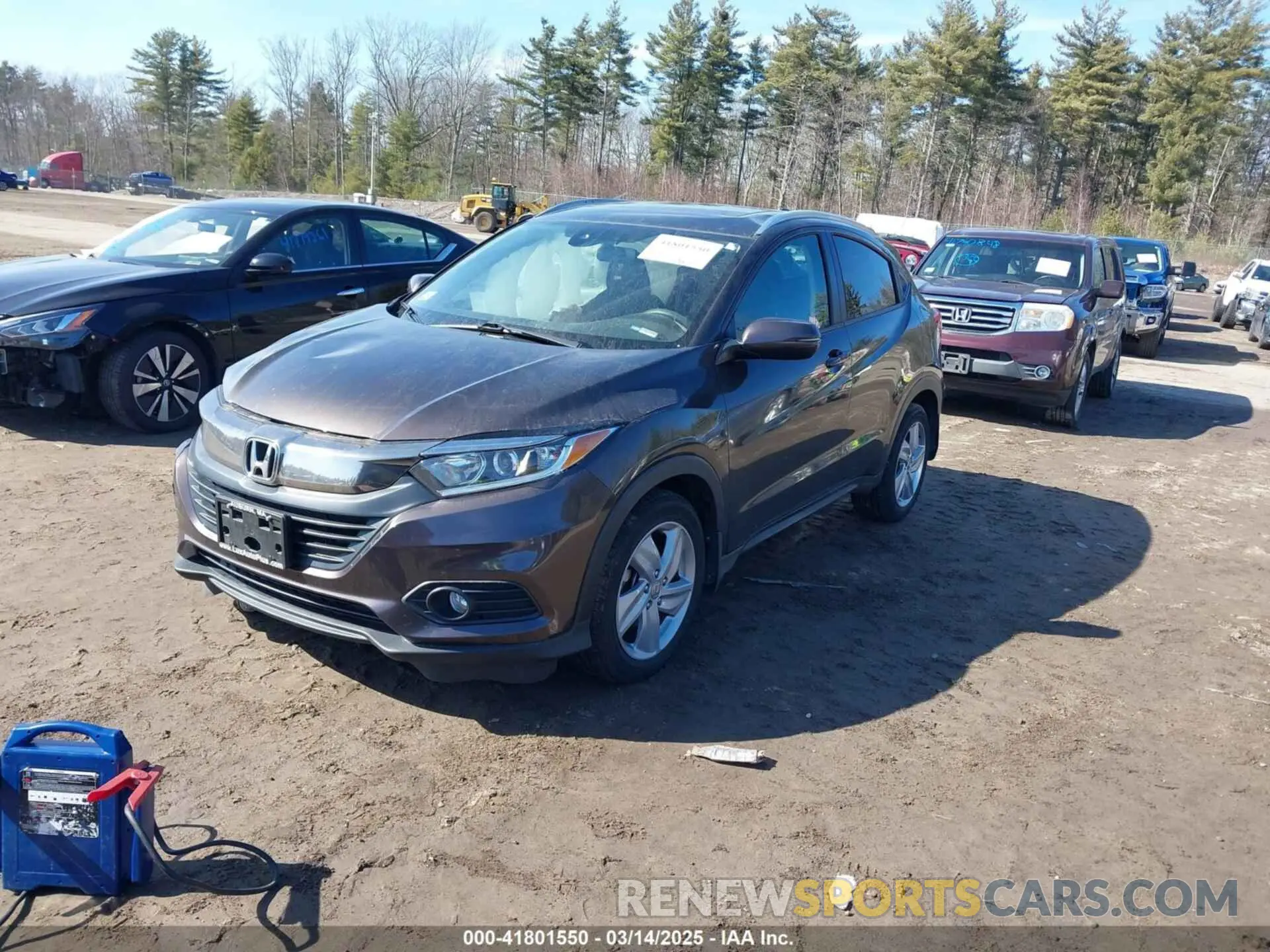 2 Photograph of a damaged car 3CZRU6H53KM736438 HONDA HR-V 2019