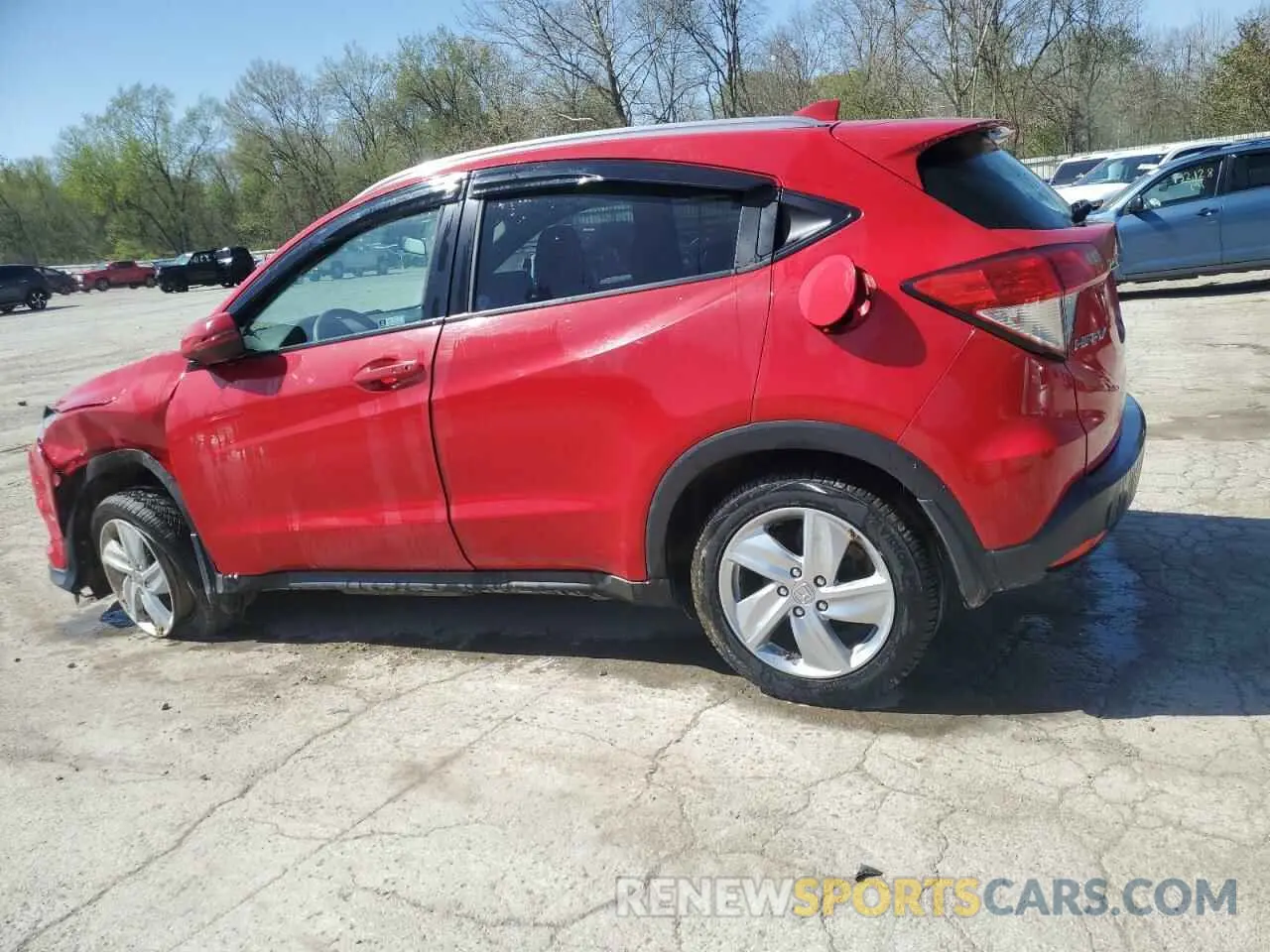 2 Photograph of a damaged car 3CZRU6H54KM725996 HONDA HR-V 2019