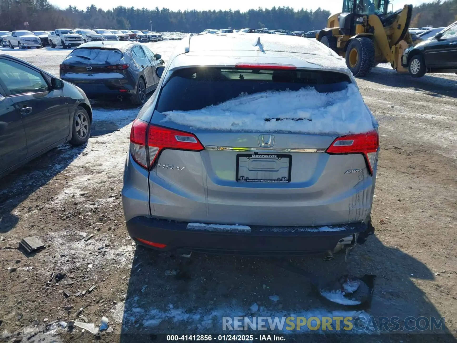 16 Photograph of a damaged car 3CZRU6H54KM737274 HONDA HR-V 2019