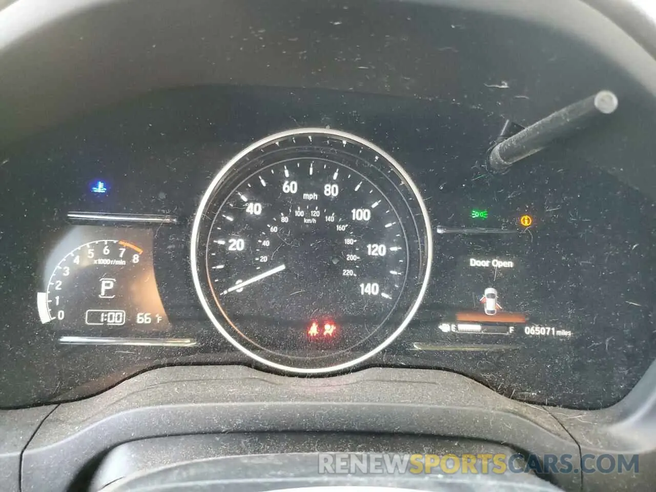 9 Photograph of a damaged car 3CZRU6H55KM709287 HONDA HR-V 2019