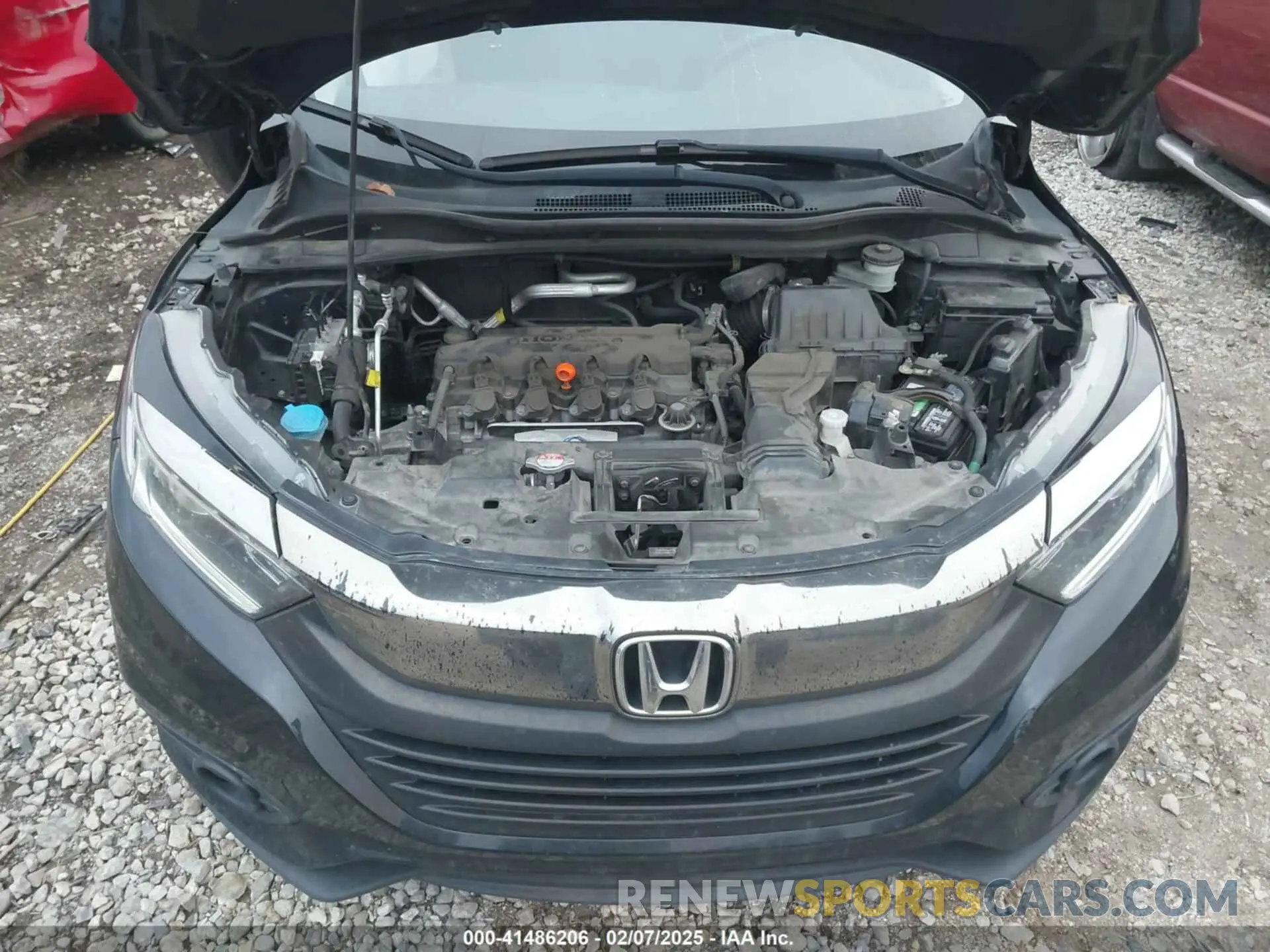 10 Photograph of a damaged car 3CZRU6H55KM722931 HONDA HR-V 2019