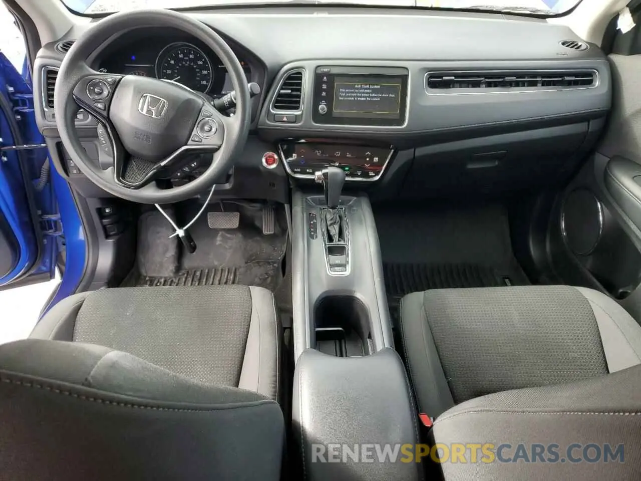 8 Photograph of a damaged car 3CZRU6H56KM709704 HONDA HR-V 2019