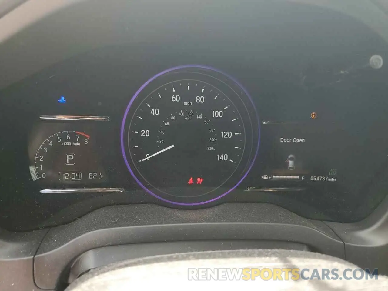 9 Photograph of a damaged car 3CZRU6H56KM718659 HONDA HR-V 2019